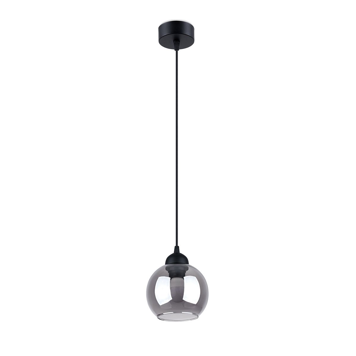 Lampa Wisząca Alino 1 1Xe27 Czarny