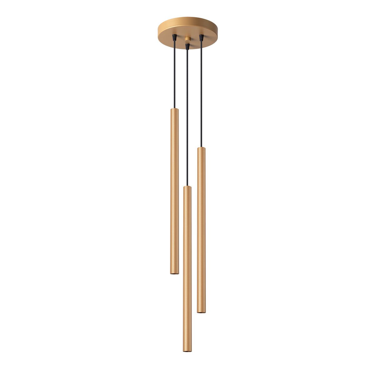 Lampa Wisząca Pastelo 3P 3Xg9 Złoty