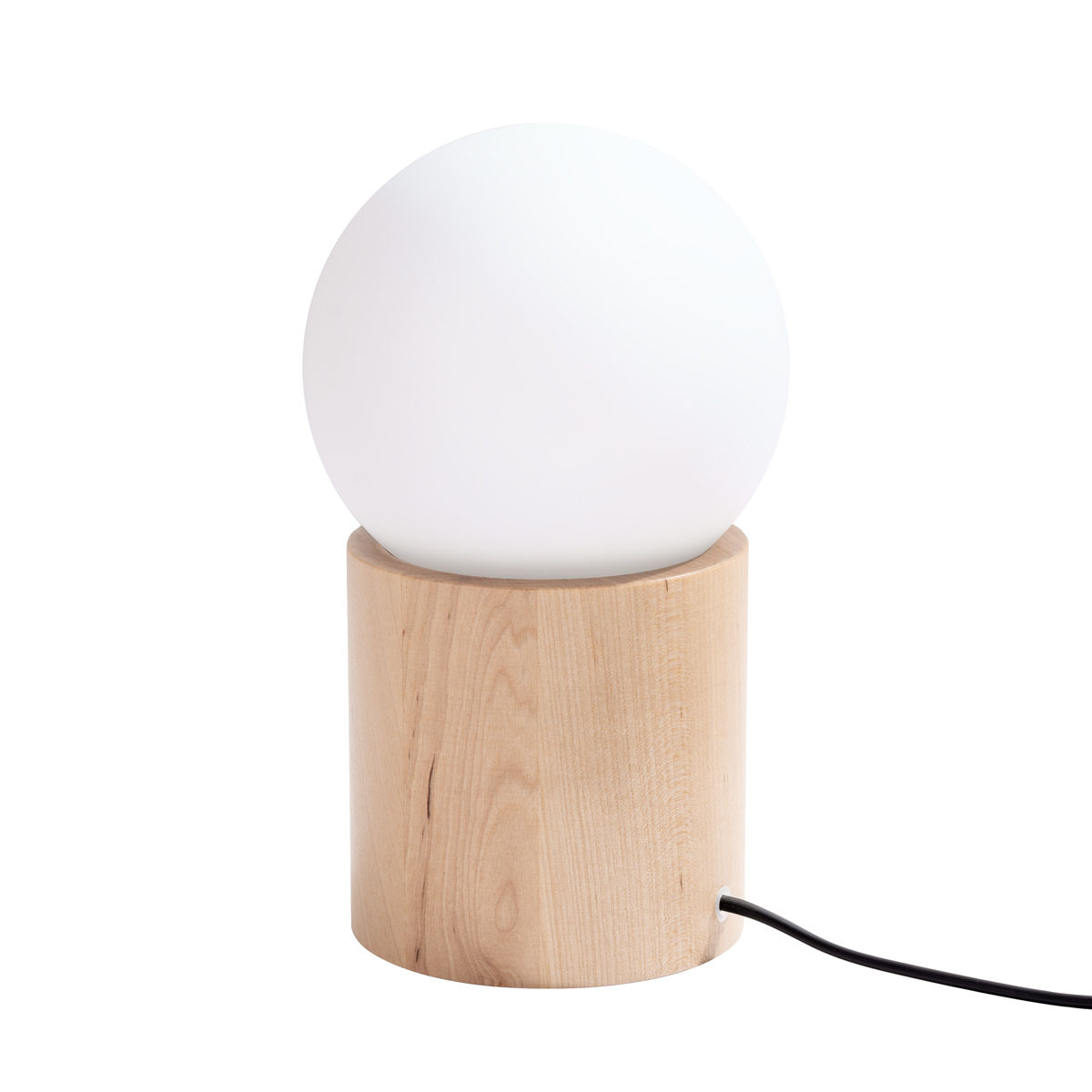 Lampka Biurkowa Boomo 1Xg9 Naturalne Drewno