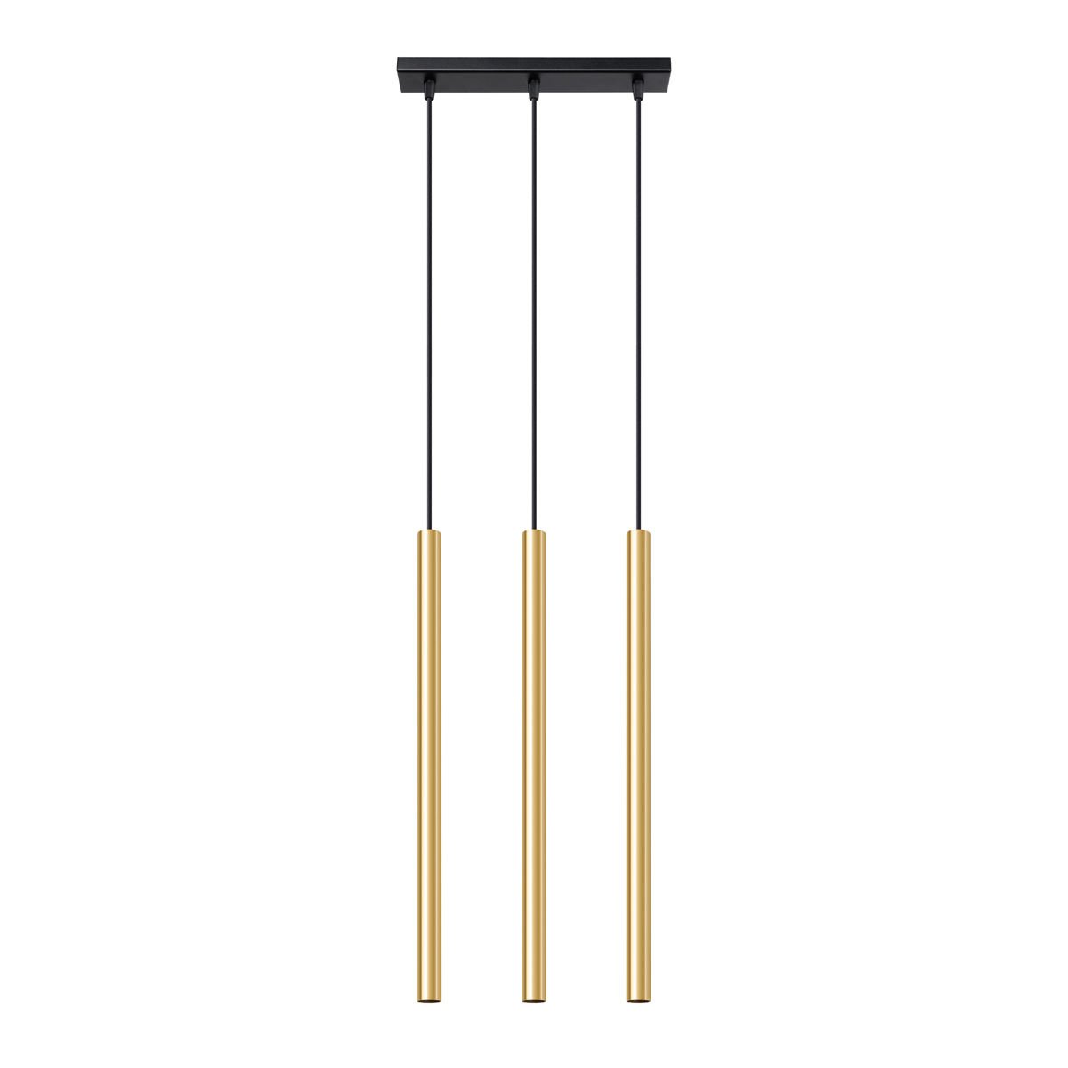 Lampa Wisząca Pastelo 3L 3Xg9 Złoty