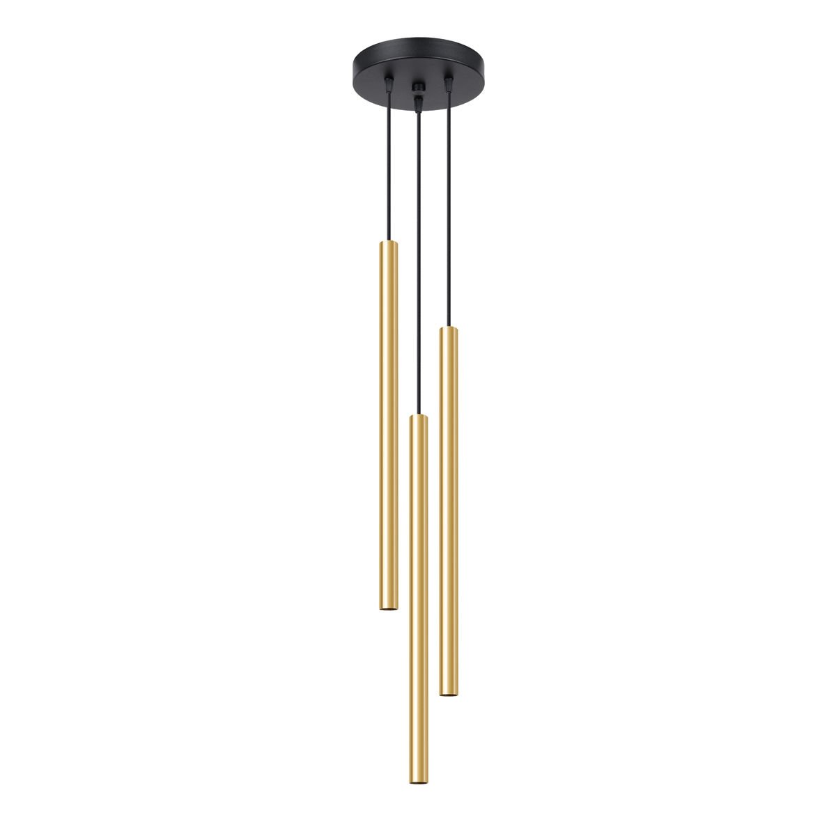 Lampa Wisząca Pastelo 3P 3Xg9 Złoty