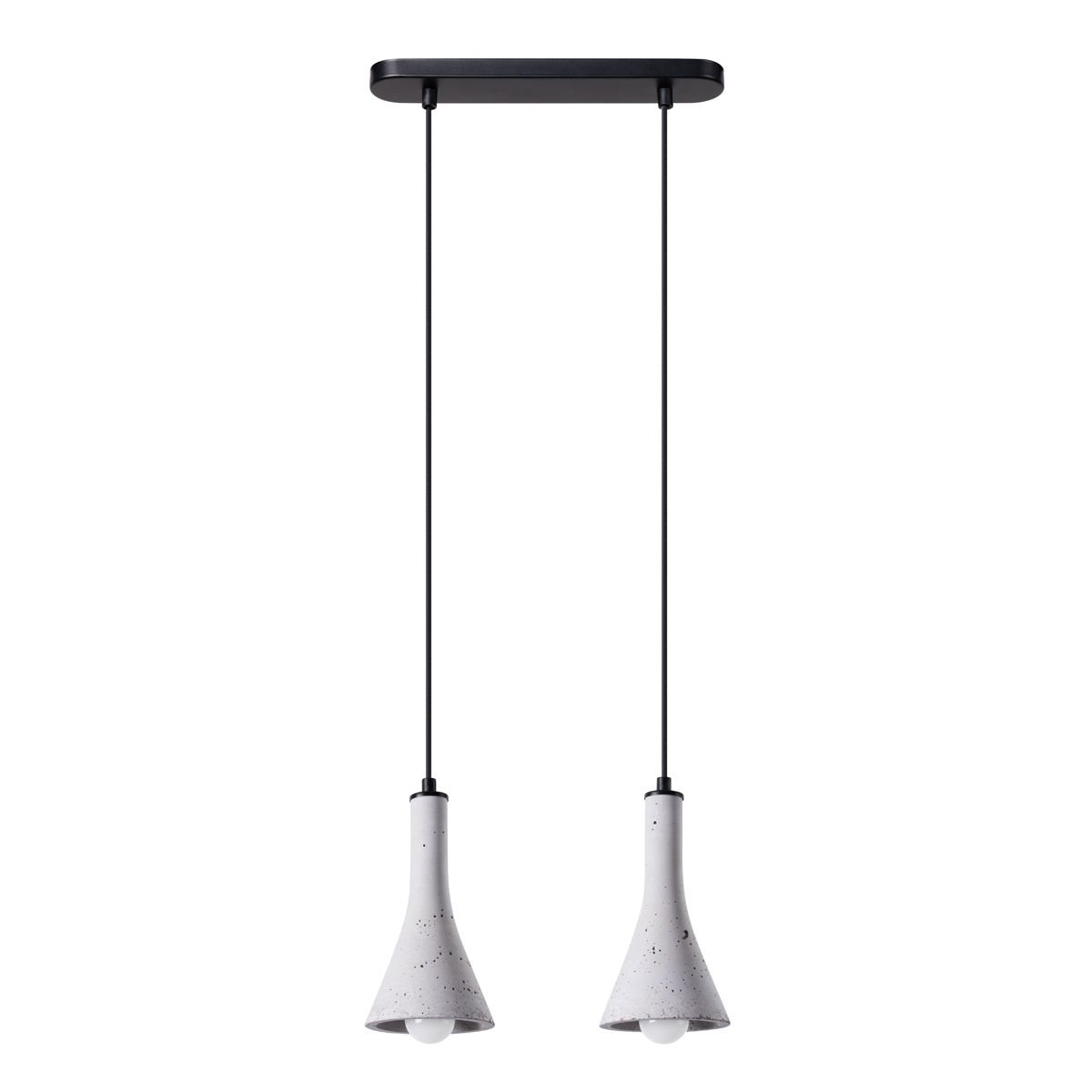 Lampa Wisząca Rea 2 2Xe14 Szary