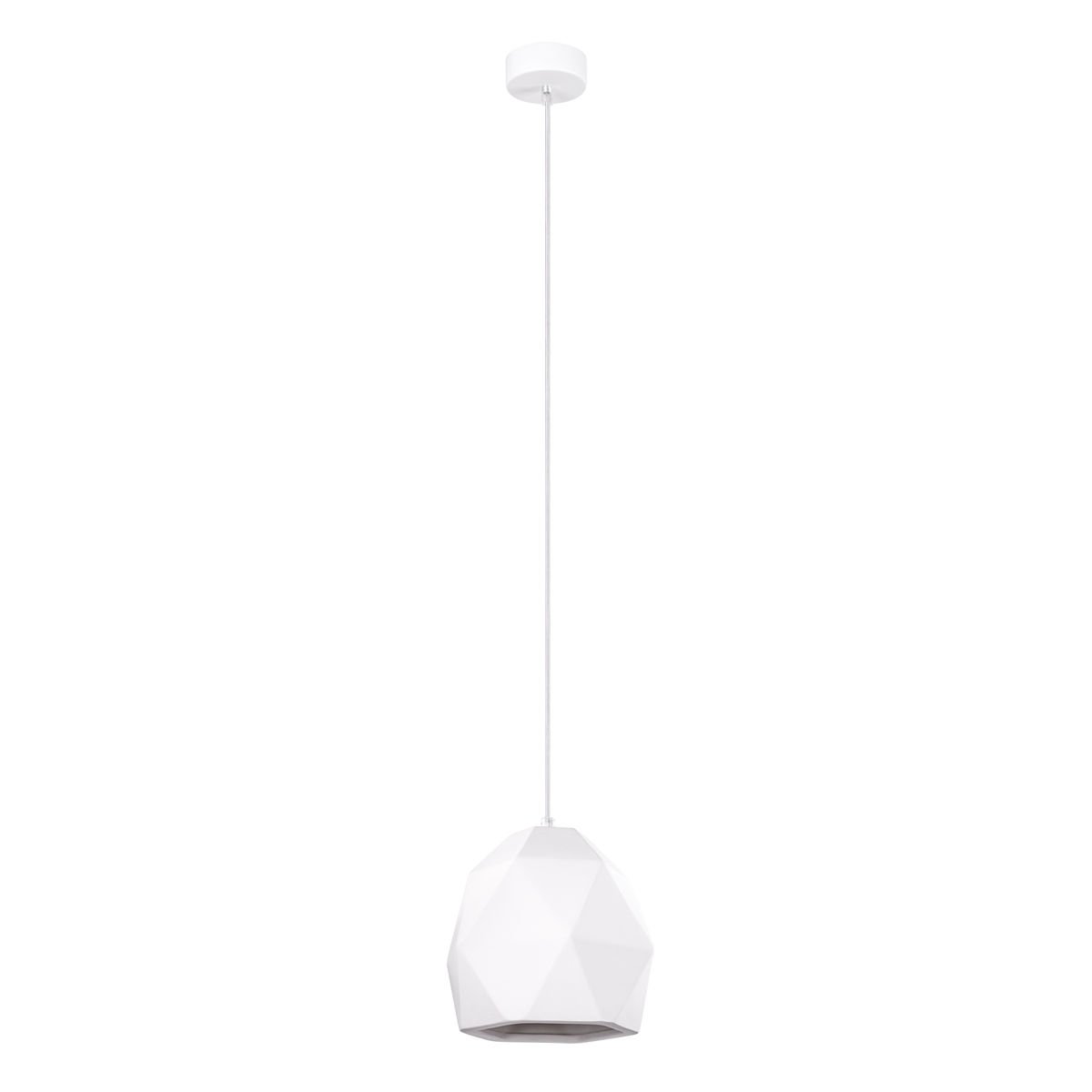 Lampa Wisząca Ceramiczna Mint 1Xe27 Biały