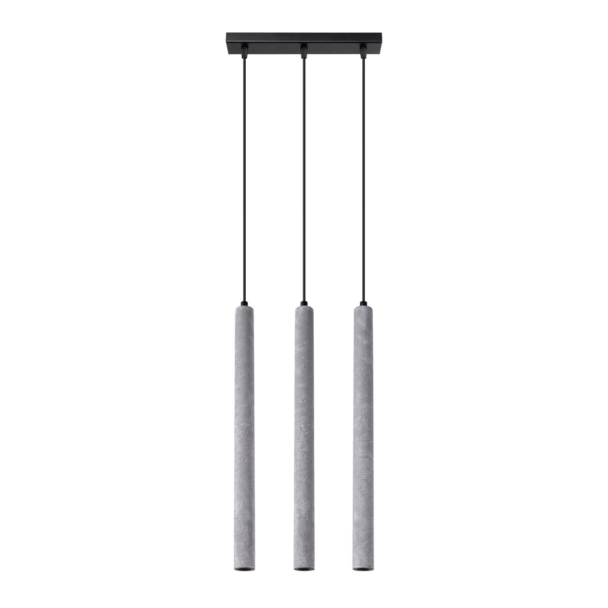 Lampa Wisząca Pastelo 3L 3Xg9 Szary