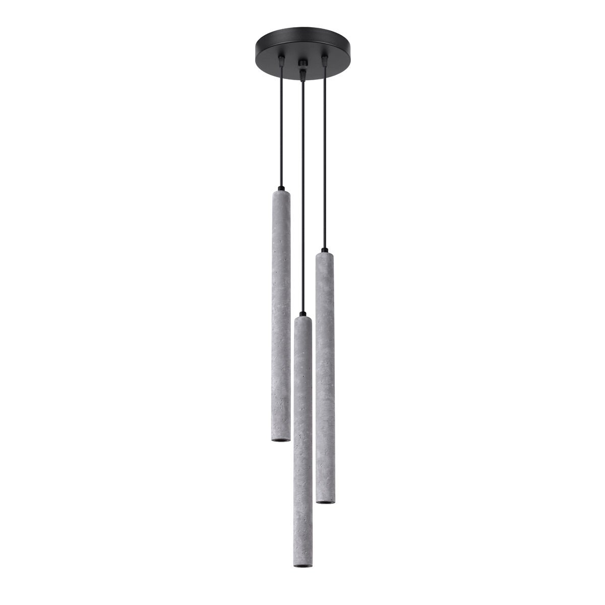 Lampa Wisząca Pastelo 3P 3Xg9 Szary