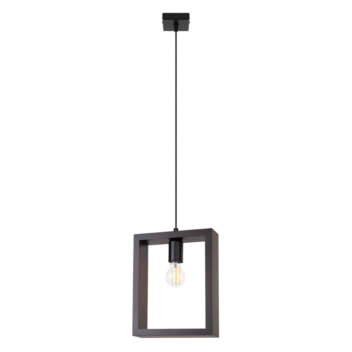 Lampa Wisząca Aries Wenge 1Xe27 Wenge