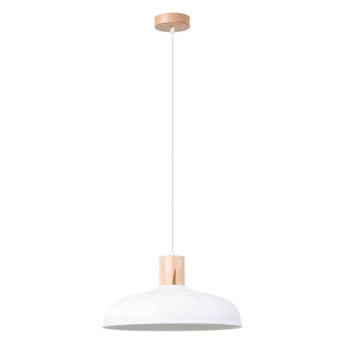 Lampa Wisząca Indy 1Xe27 Biały