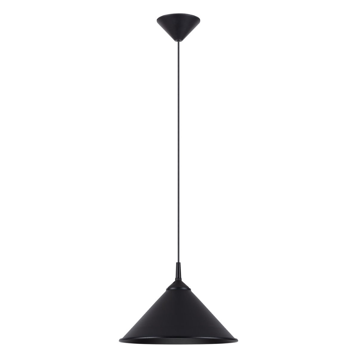 Lampa Wisząca Zuma 1Xe27 Czarny