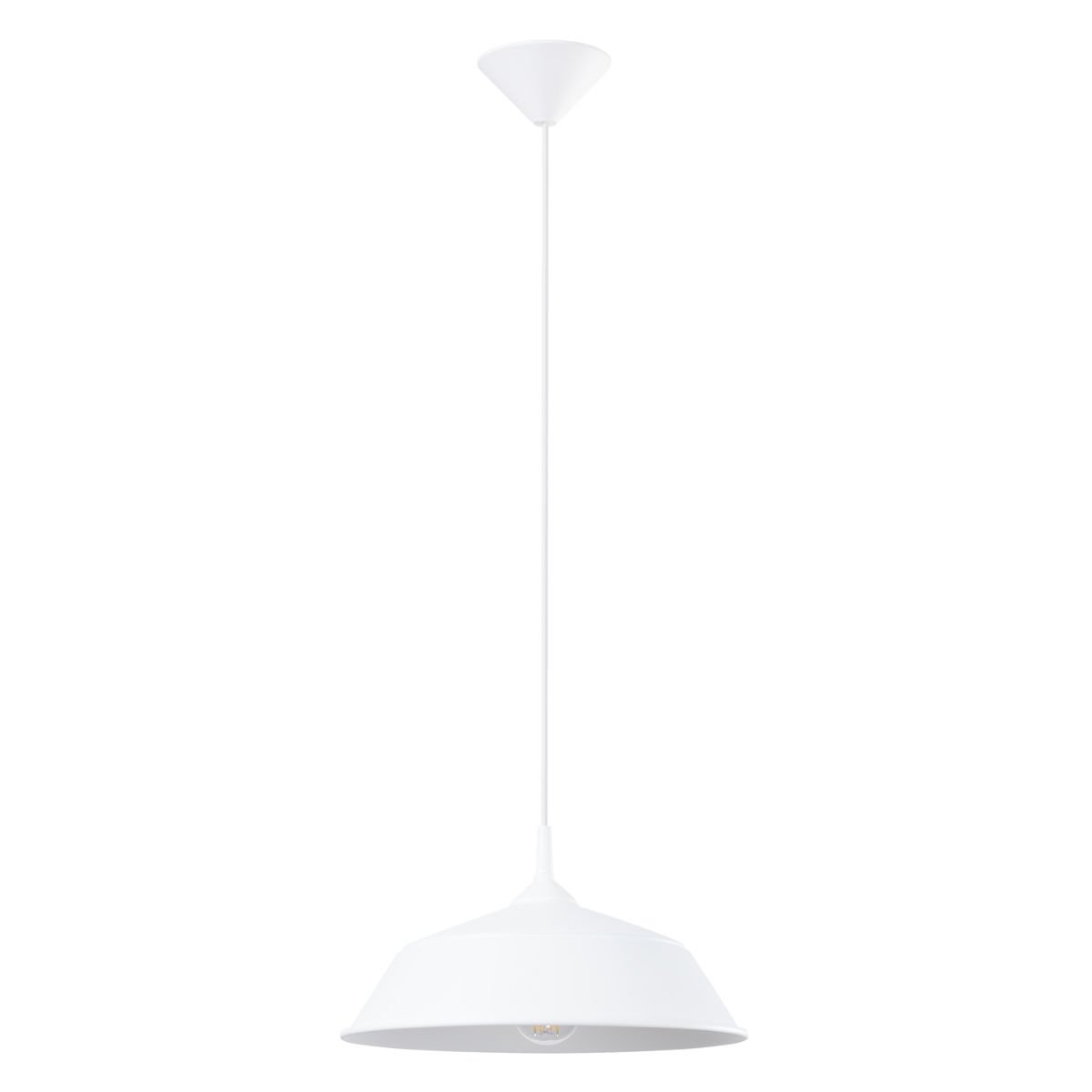 Lampa Wisząca Frika 1Xe27 Biały