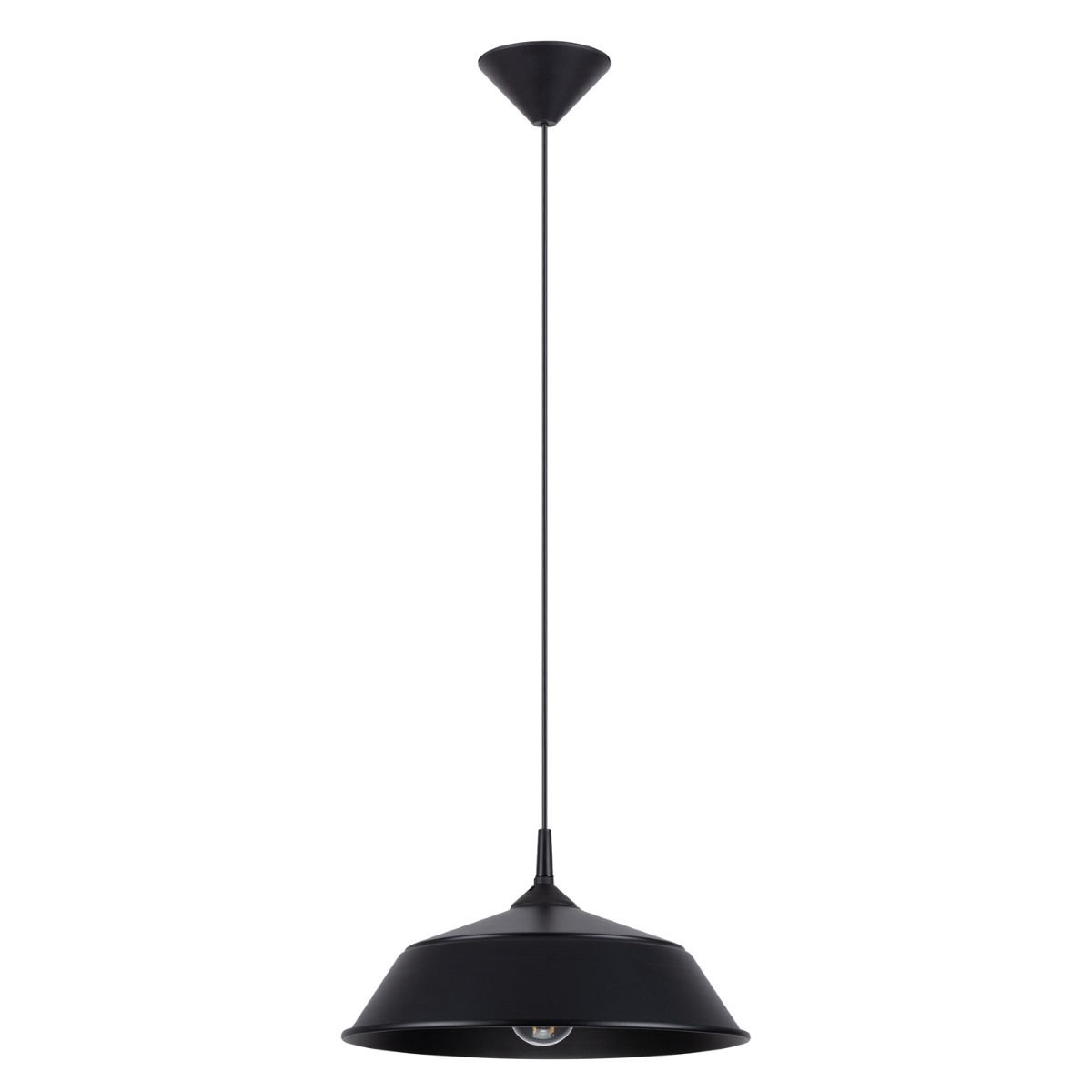 Lampa Wisząca Frika 1Xe27 Czarny