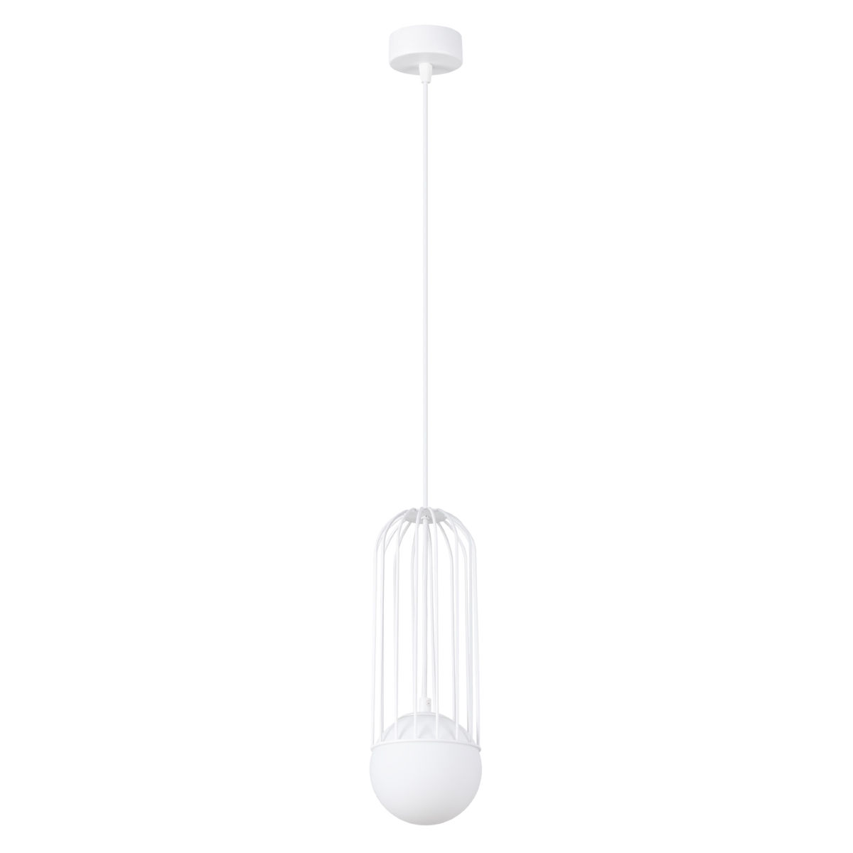 Lampa Wisząca Brina 1 1Xg9 Biały