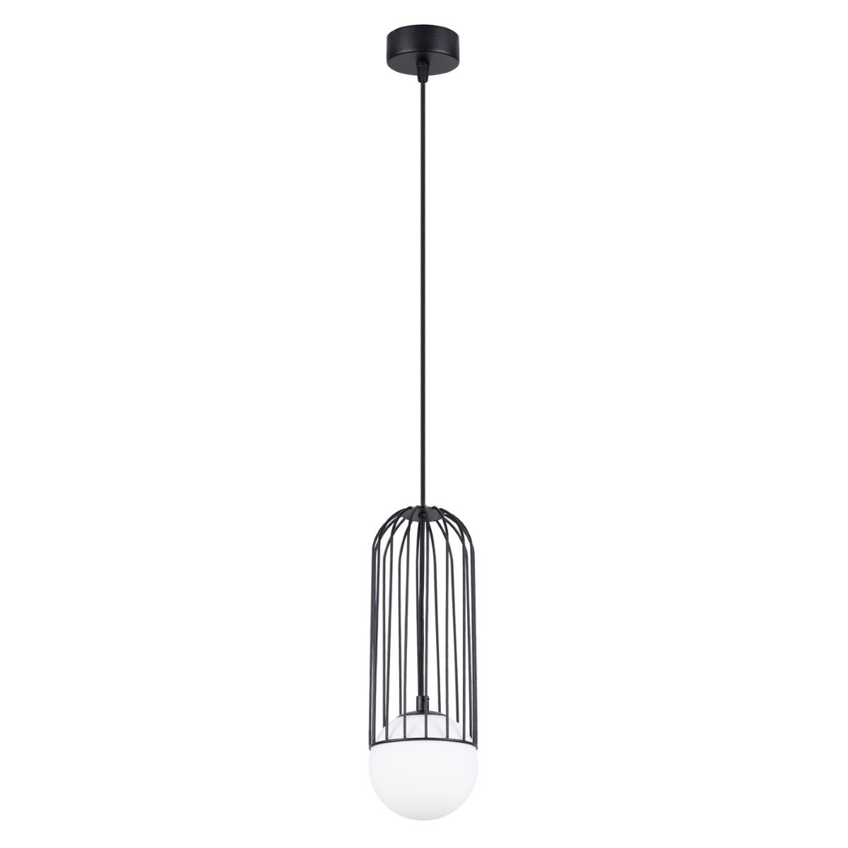 Lampa Wisząca Brina 1 1Xg9 Czarny