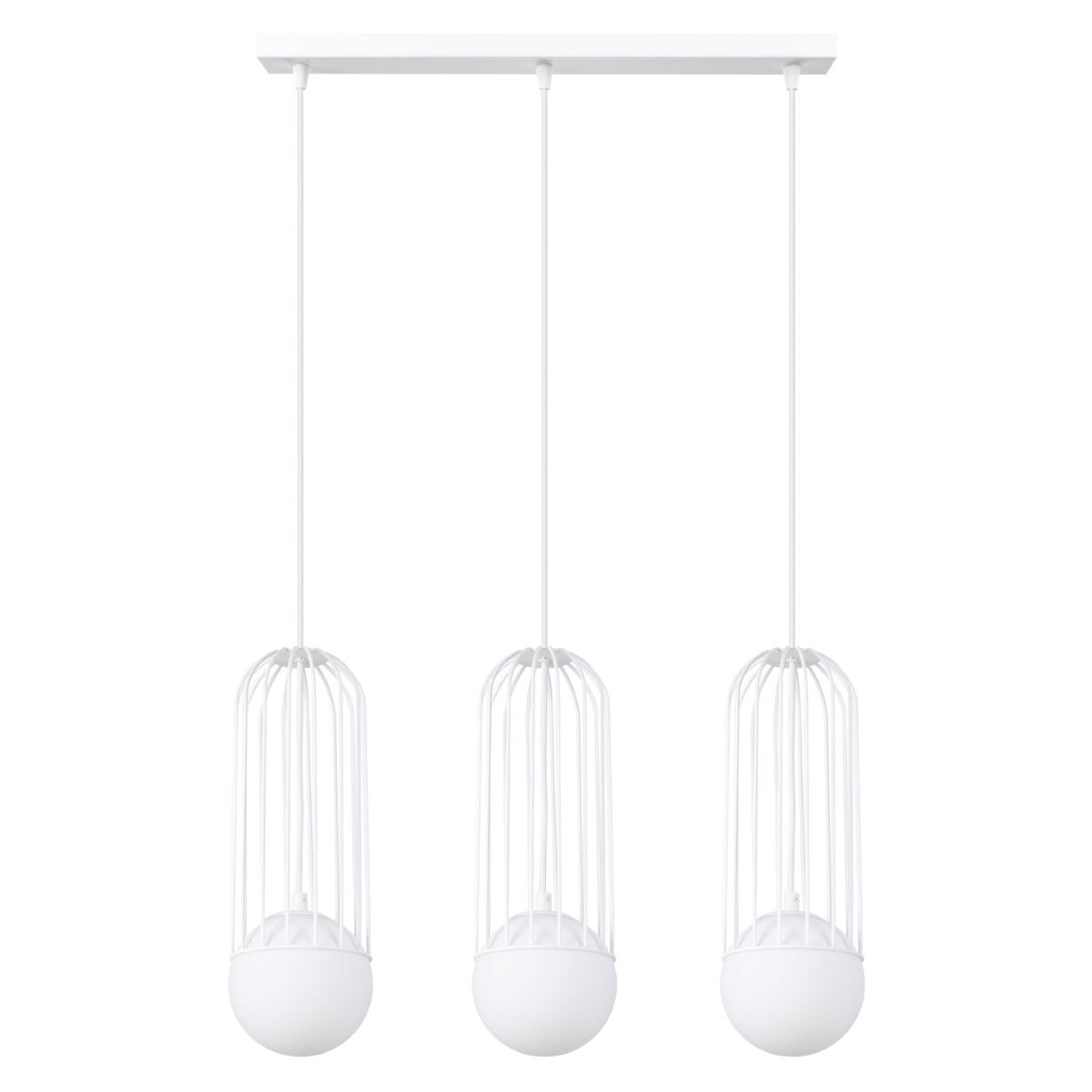 Lampa Wisząca Brina 3L 3Xg9 Biały
