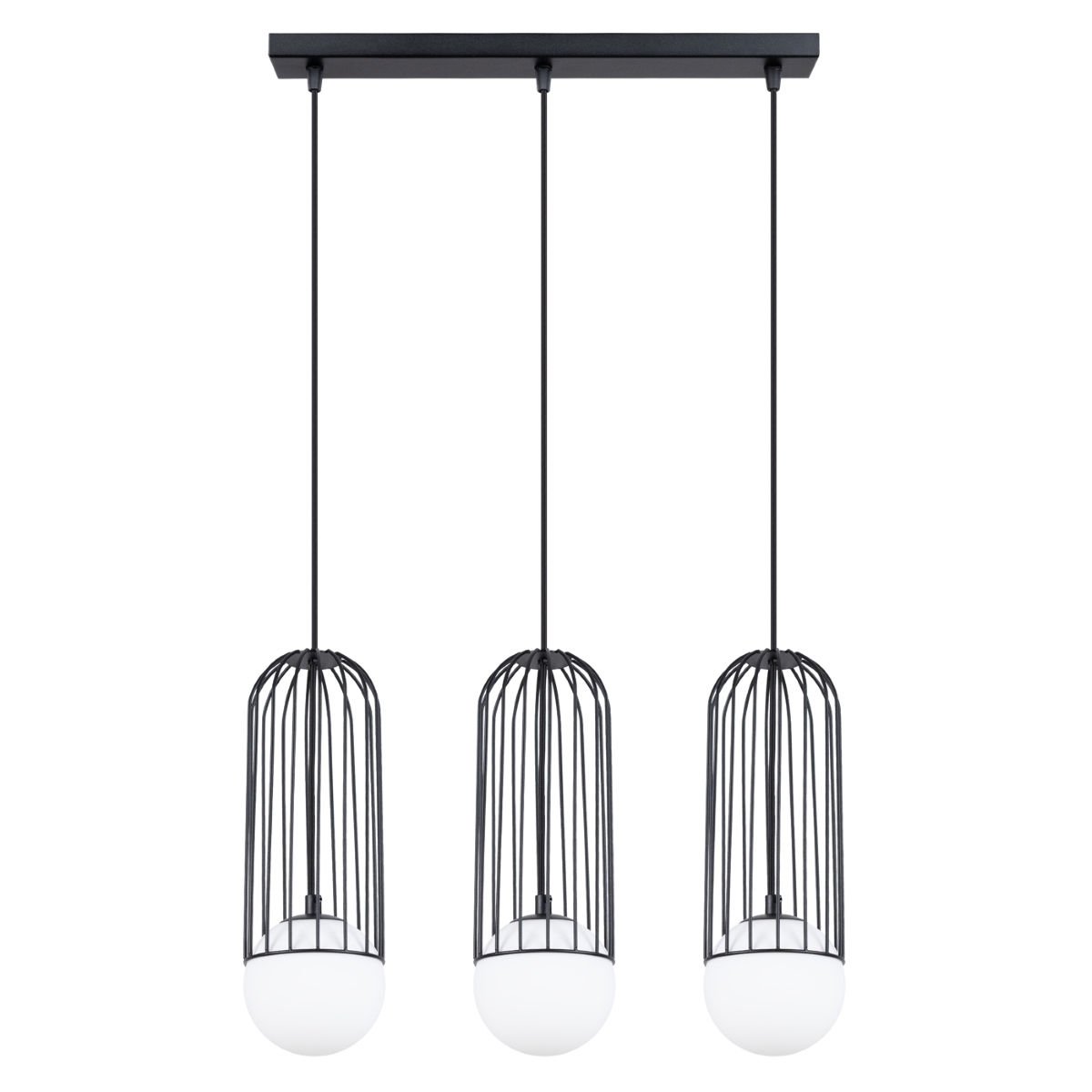 Lampa Wisząca Brina 3L 3Xg9 Czarny
