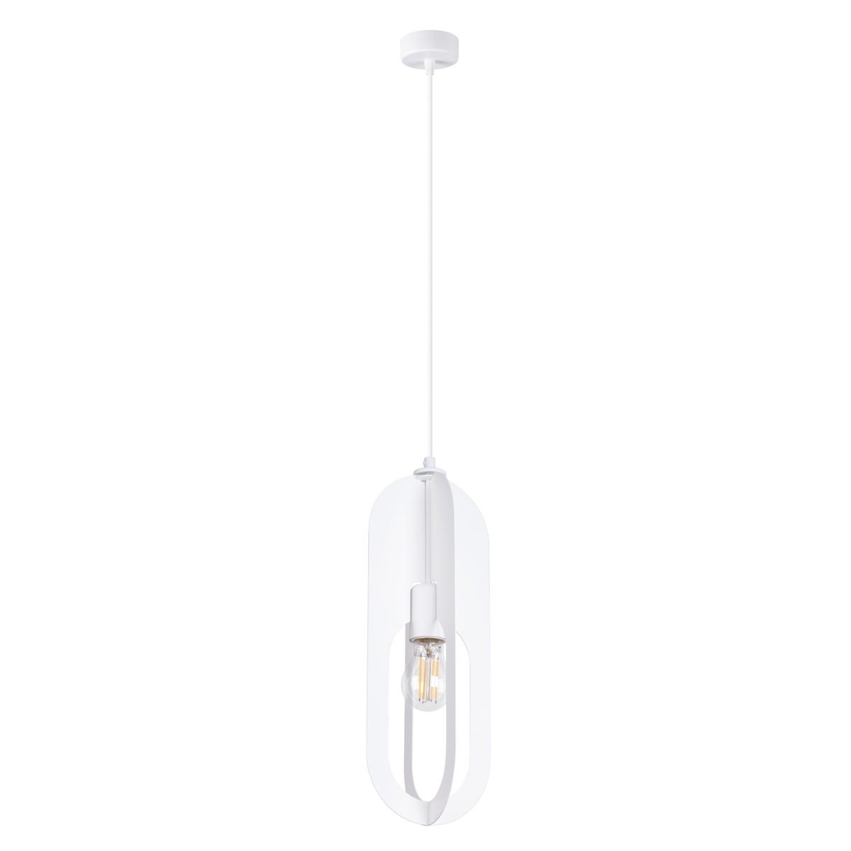 Lampa Wisząca Nicus 1 1Xe27 Biały