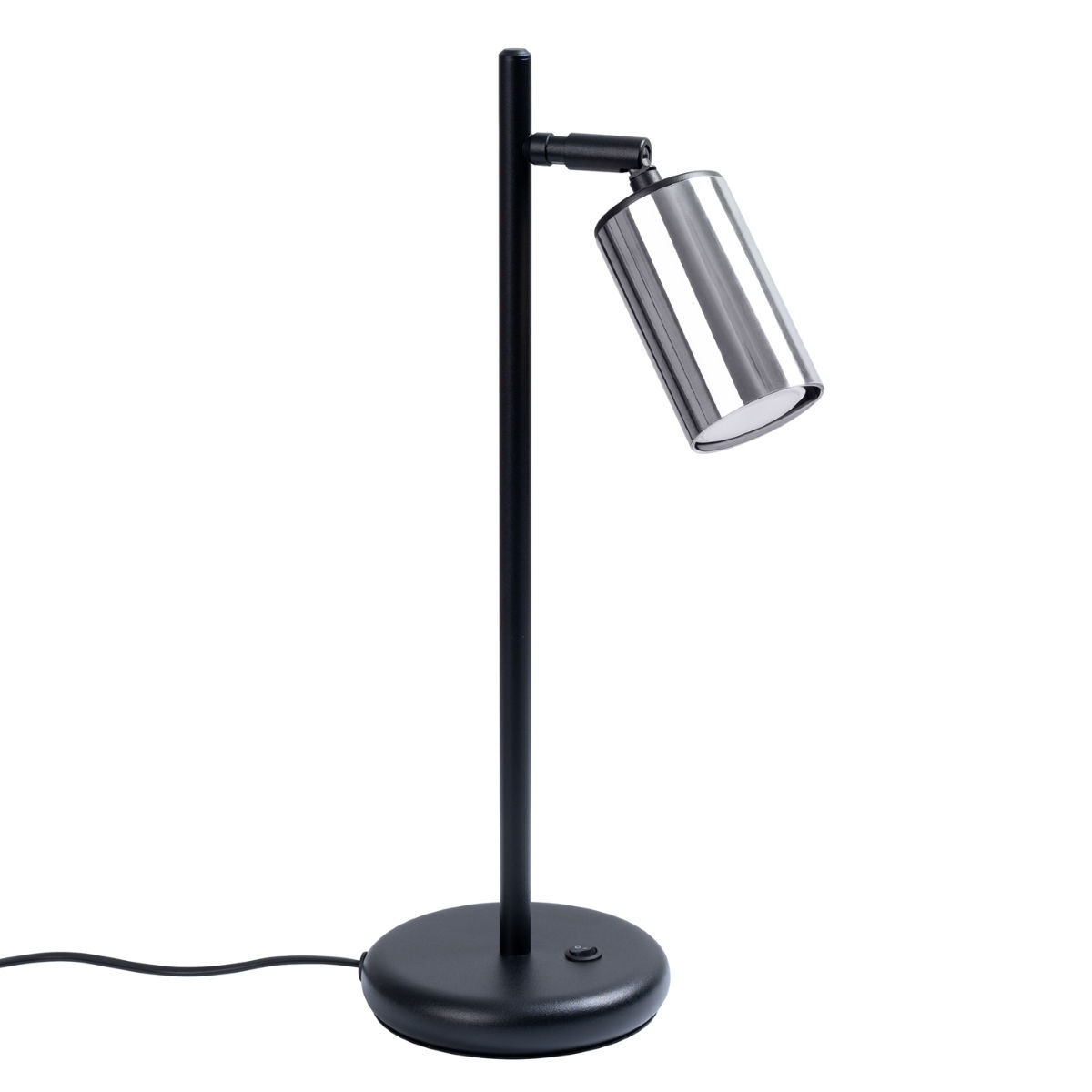 Lampa Biurkowa Winx / 1Xgu10 Czarny/Chrom