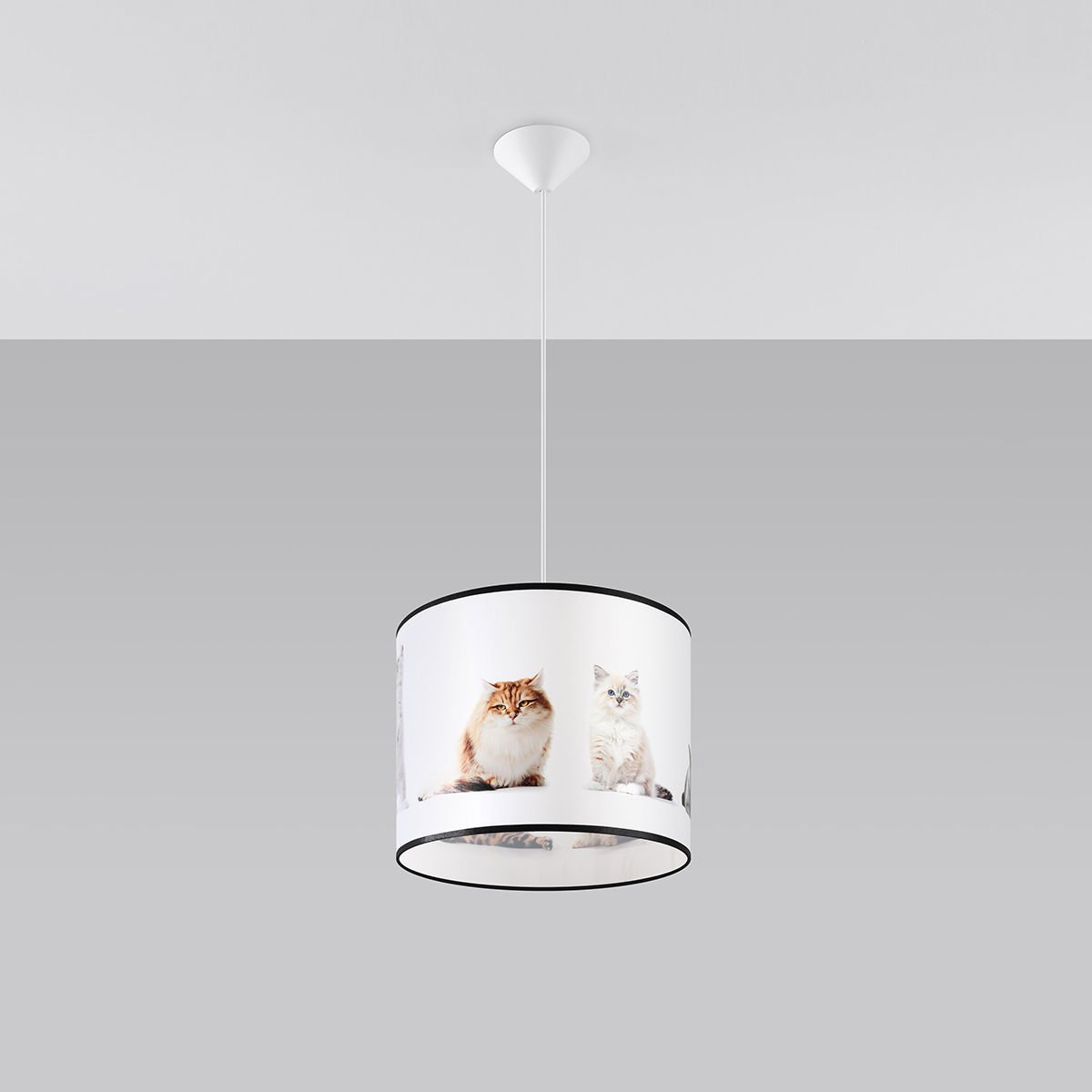 Lampa Wisząca Kitty 30 1Xe27 Wielokolorowy