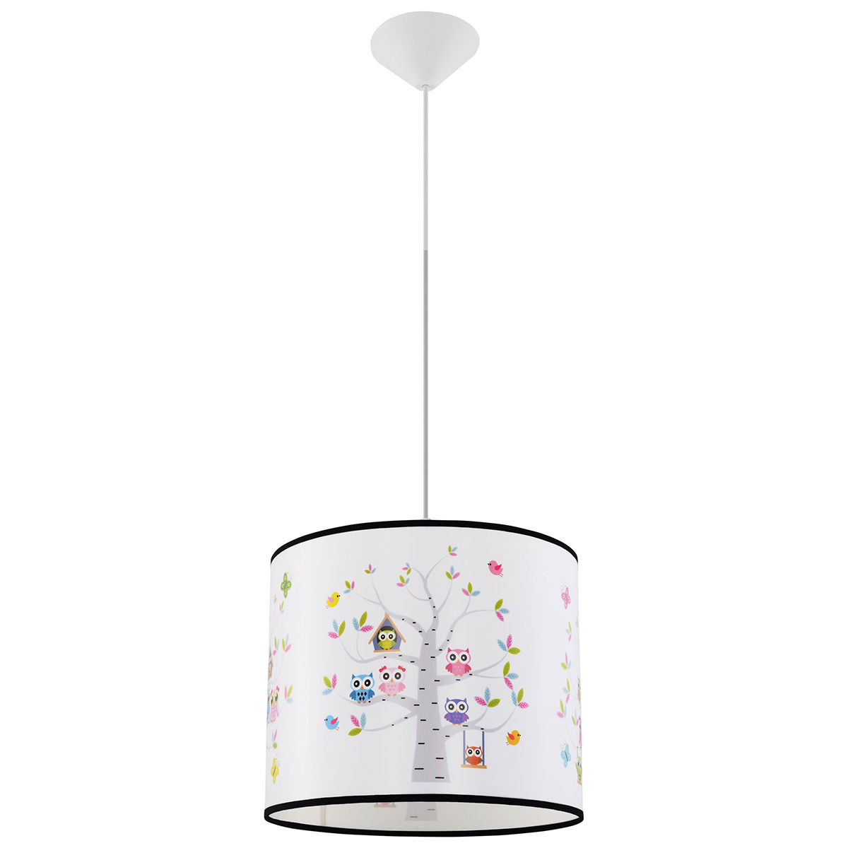 Lampa Wisząca Owls 30 1Xe27 Wielokolorowy
