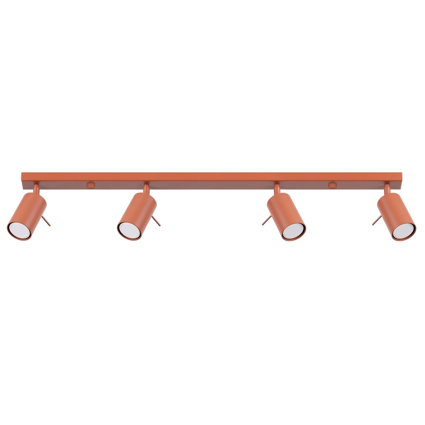 Lampa Sufitowa Ring Sl.1510 4Xgu10 Ochra Czerwona