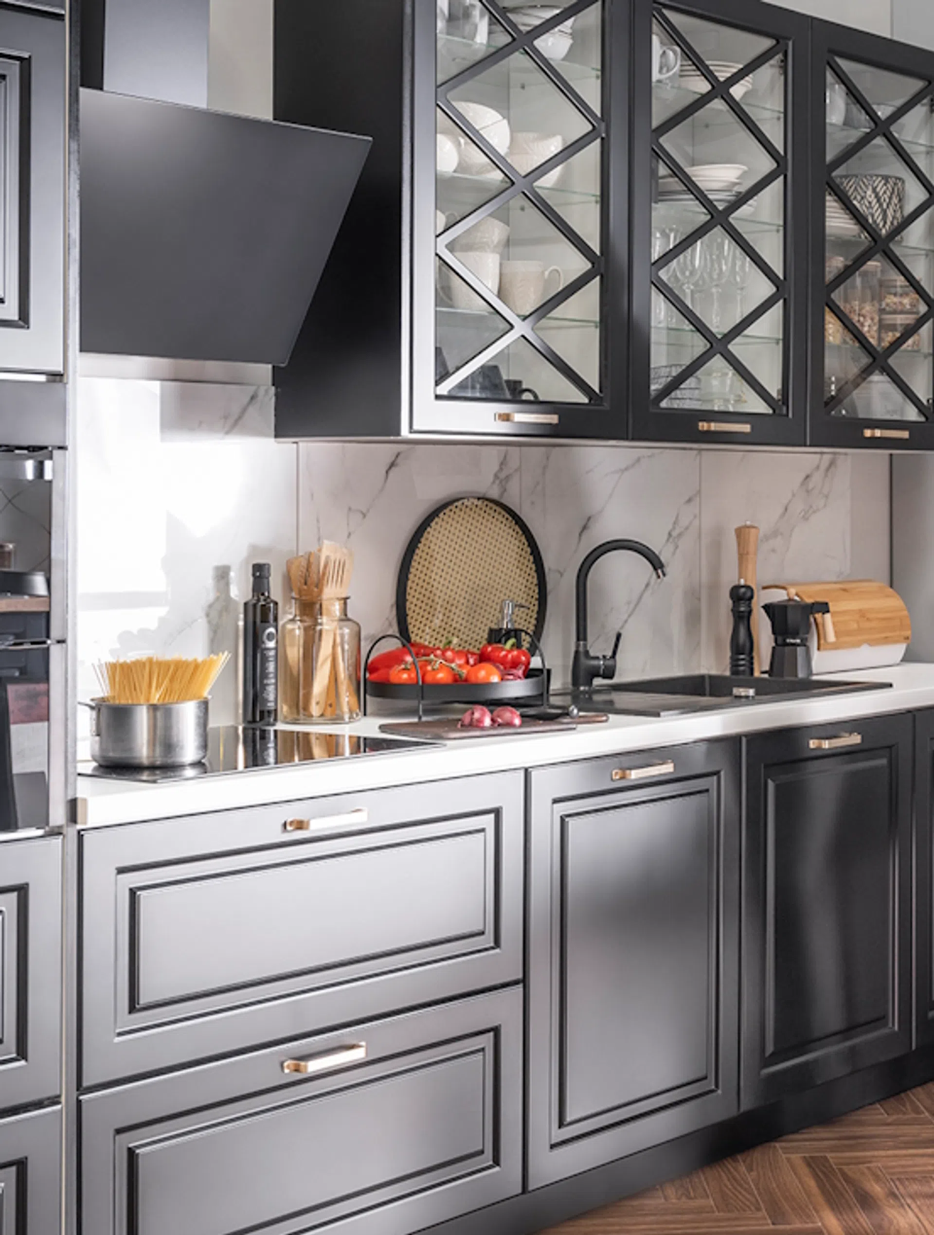 Nowoczesna kuchnia w stylu angielskim