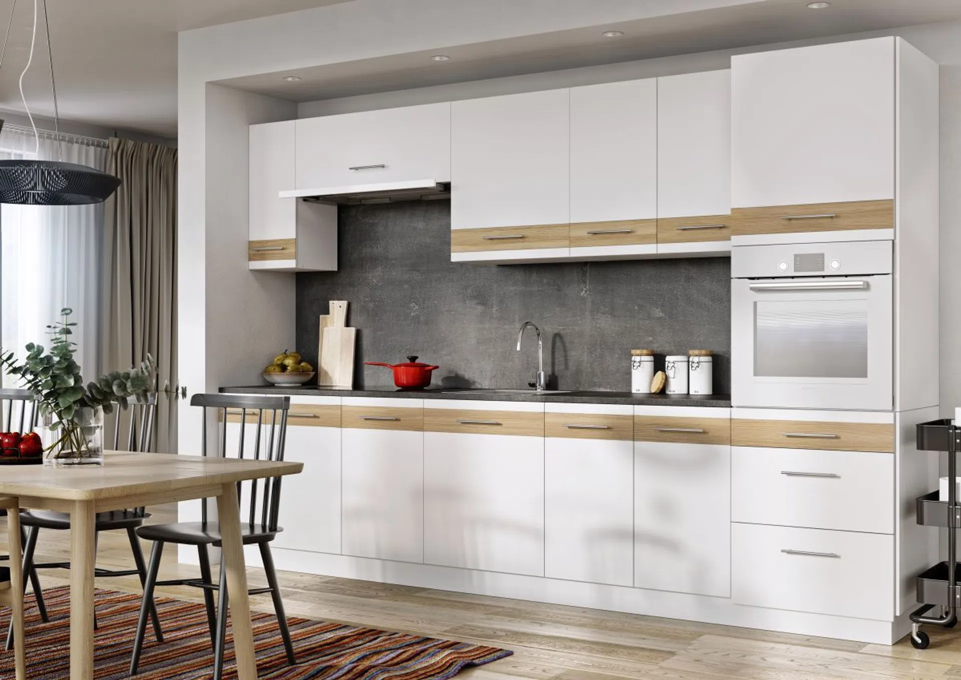 Panele winylowe na ścianie w kuchni – nowy trend!