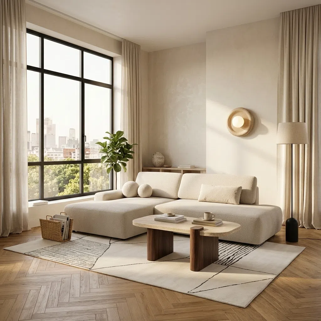 Zestaw salon japandi