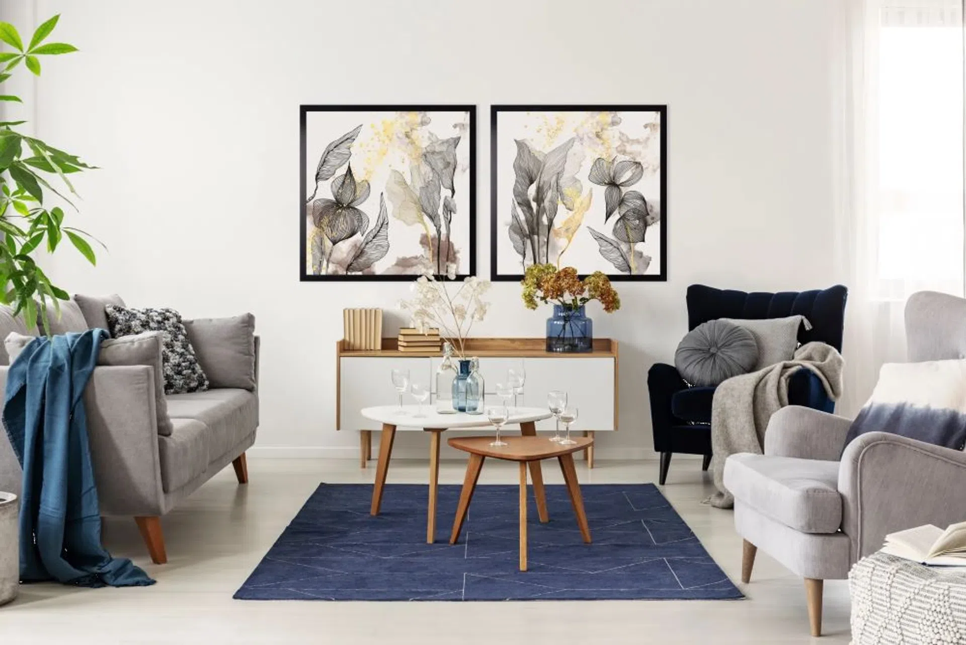 beżowy kolor ścian