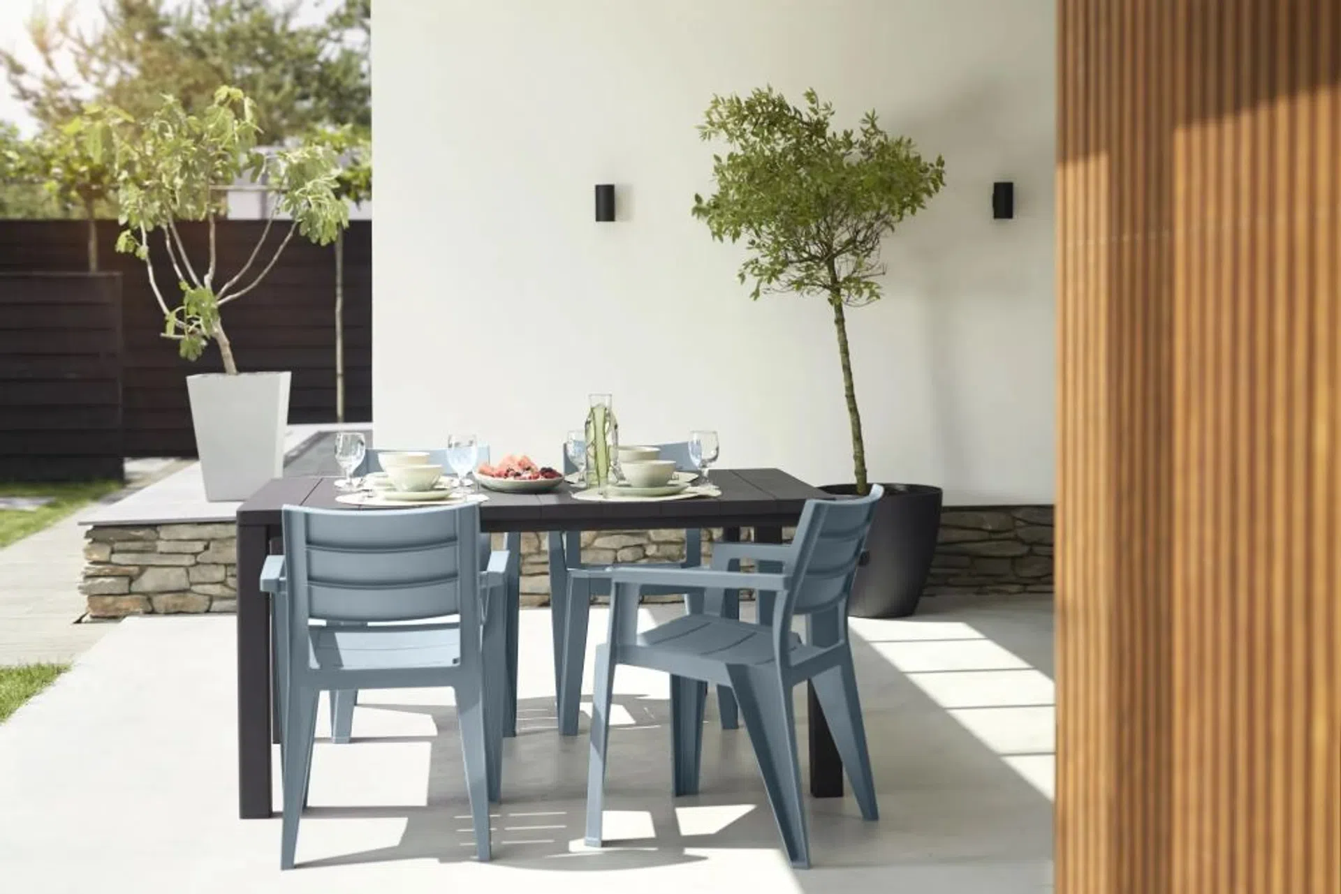 nowoczesne ogrody minimalistyczne