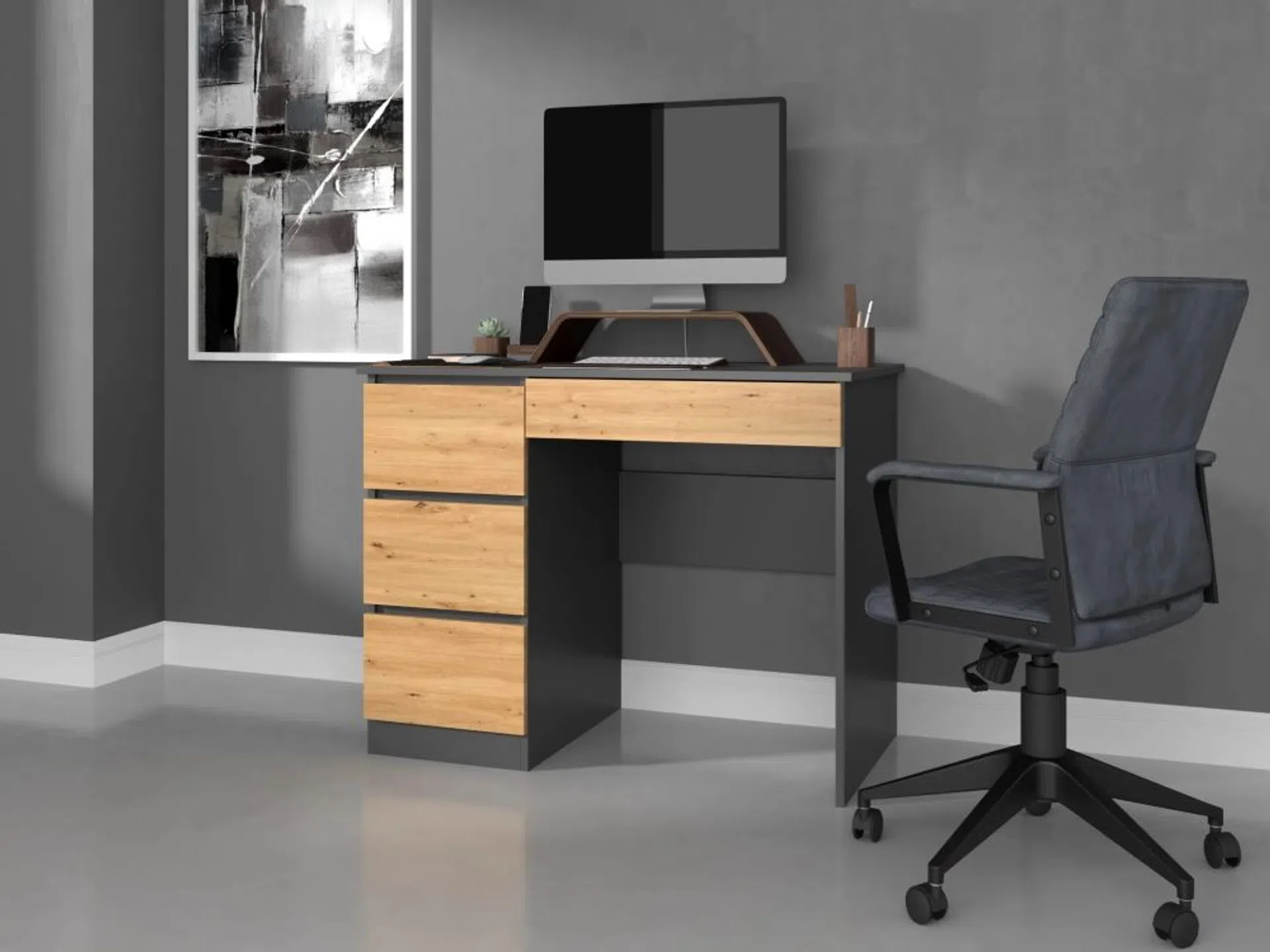 biuro w sypialni – jak urządzić