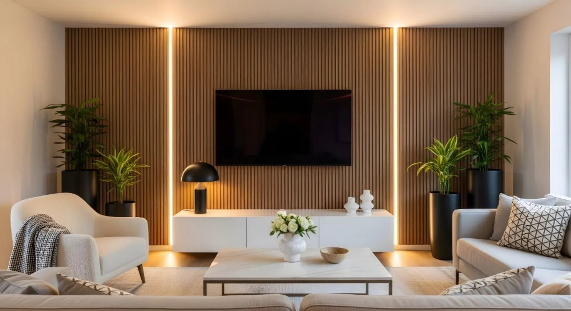 lamele z oświetleniem led