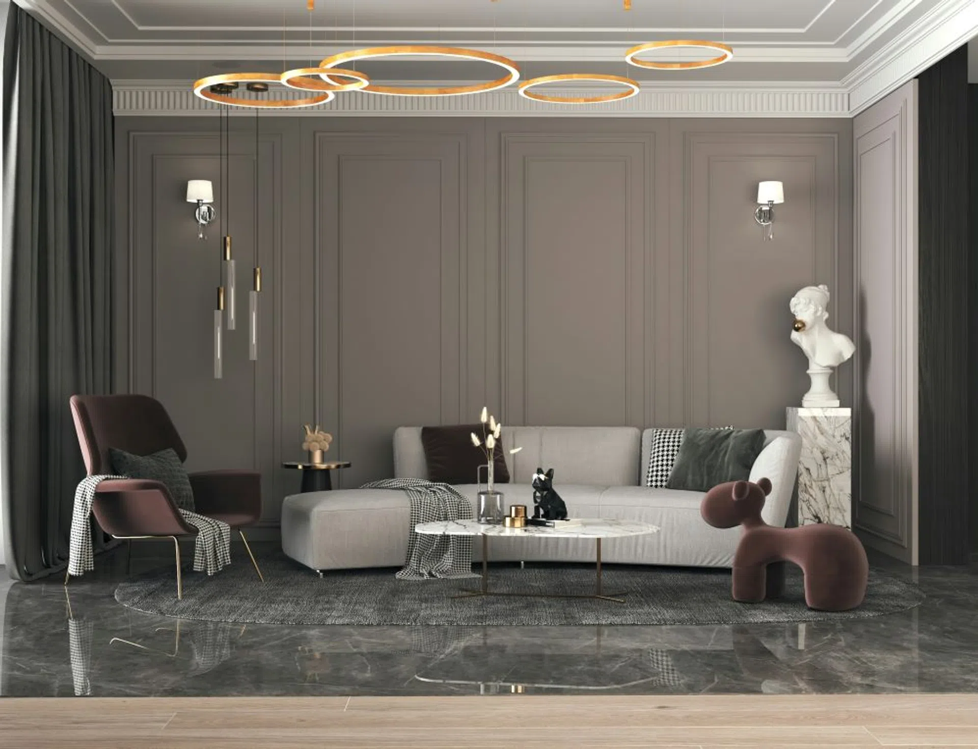 styl eklektyczny we wnętrzach