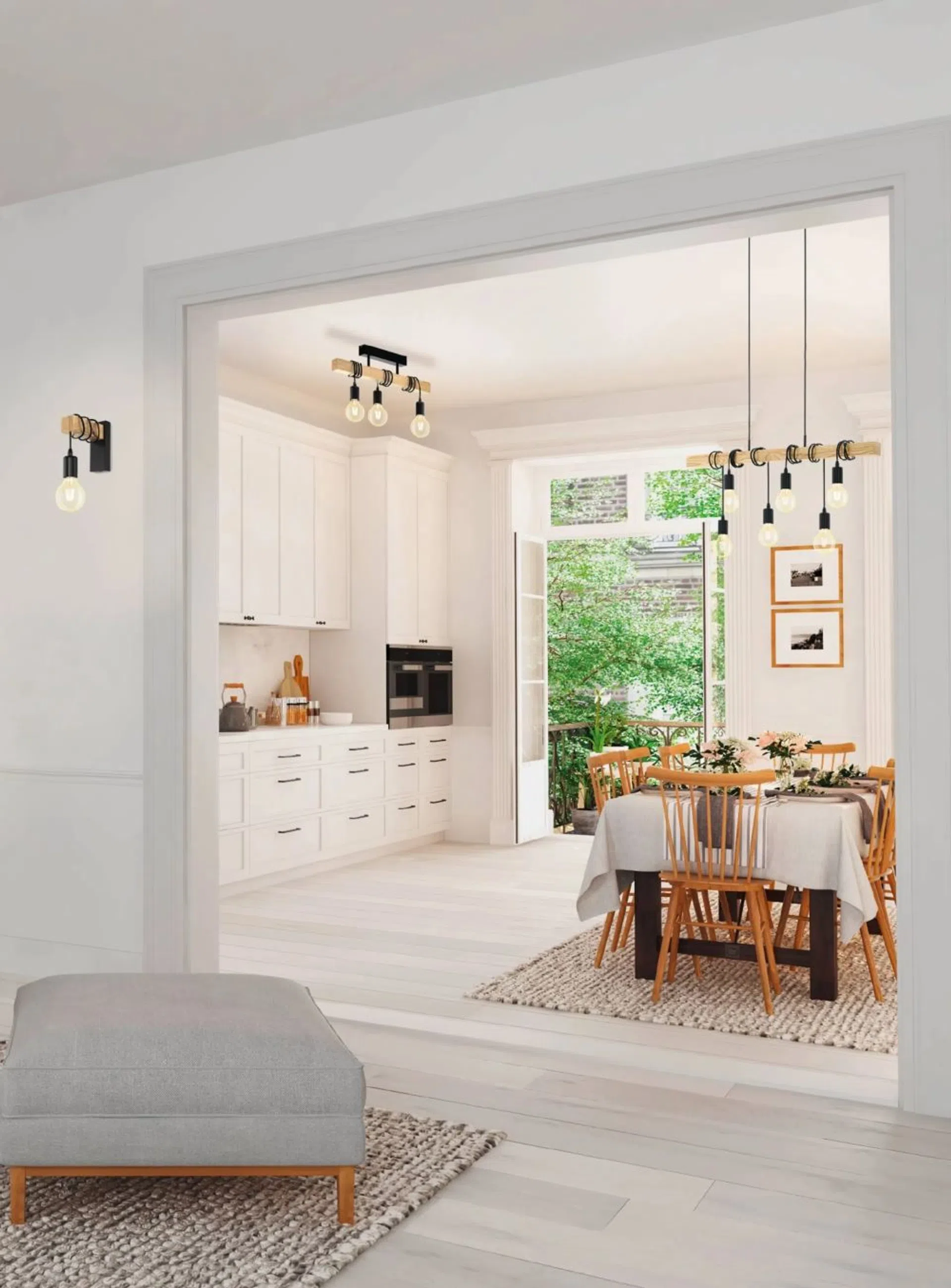 Jak oświetlić kuchnię? Rodzaje lamp, barwa światła i inne praktyczne wskazówki