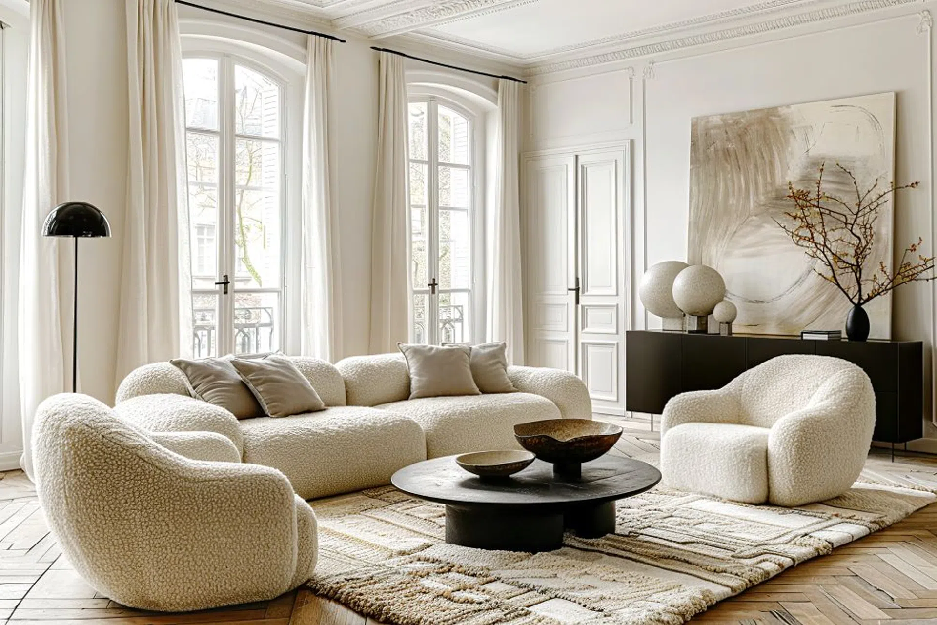 Salon modern classic – kluczowe zasady aranżacji i inspiracje, które trzeba znać
