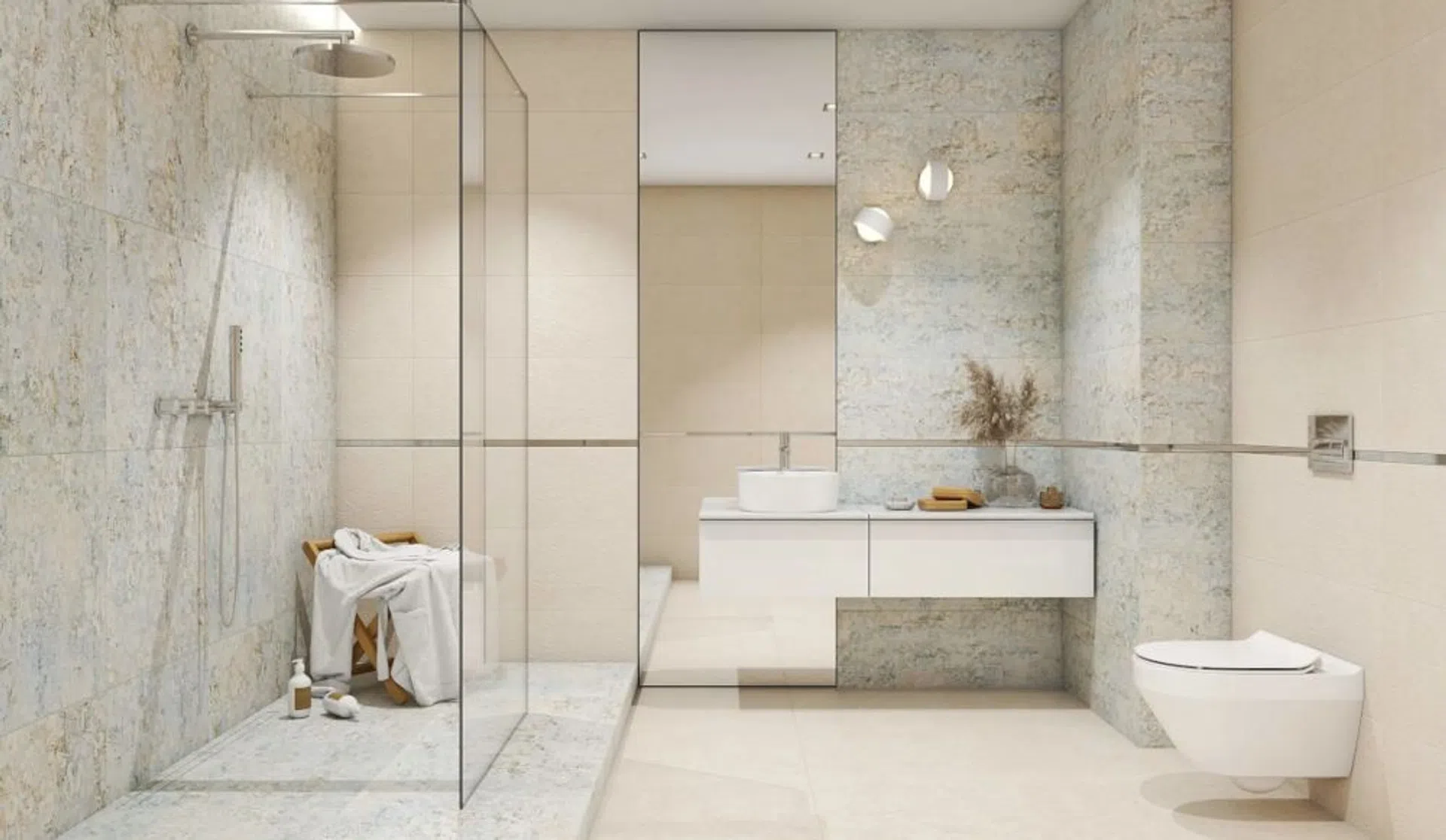 płytki do małej łazienki