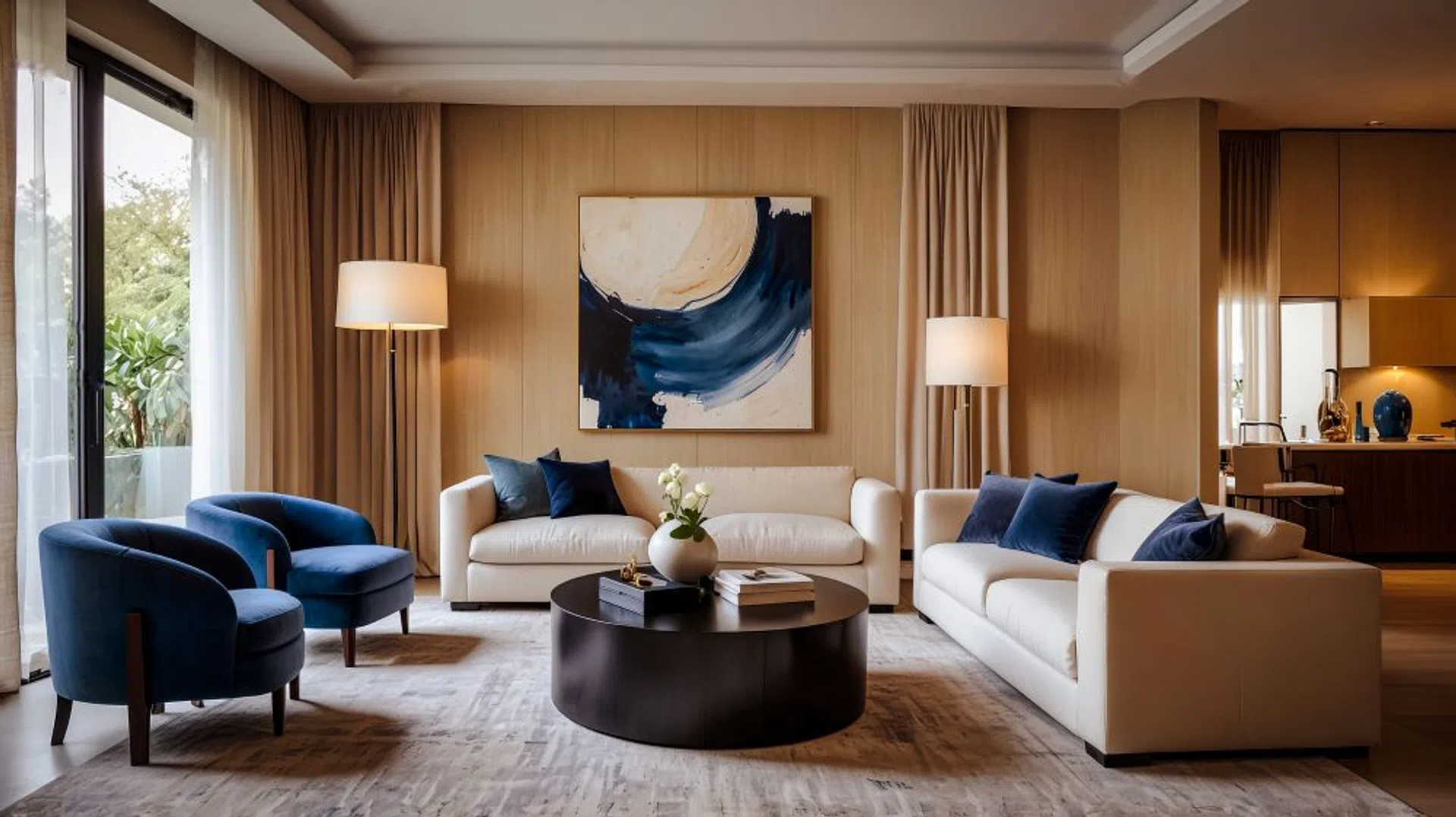 jak pomalować salon nowocześnie