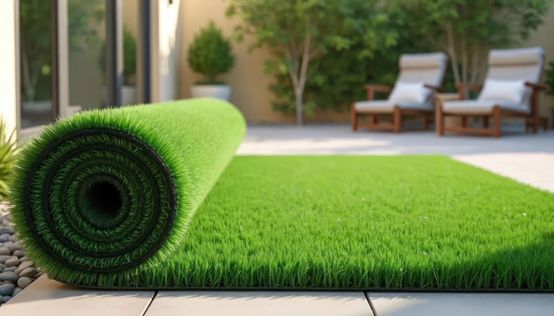 jak czyścić sztuczną trawę