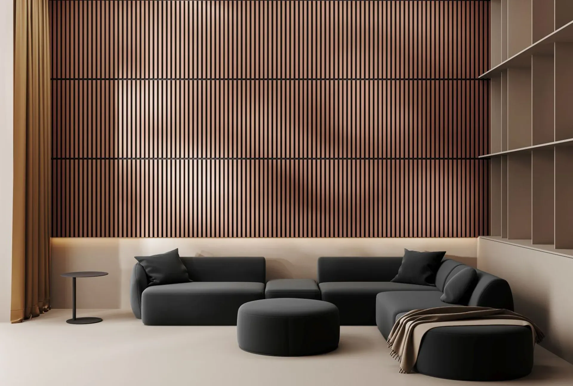 lamele z oświetleniem led