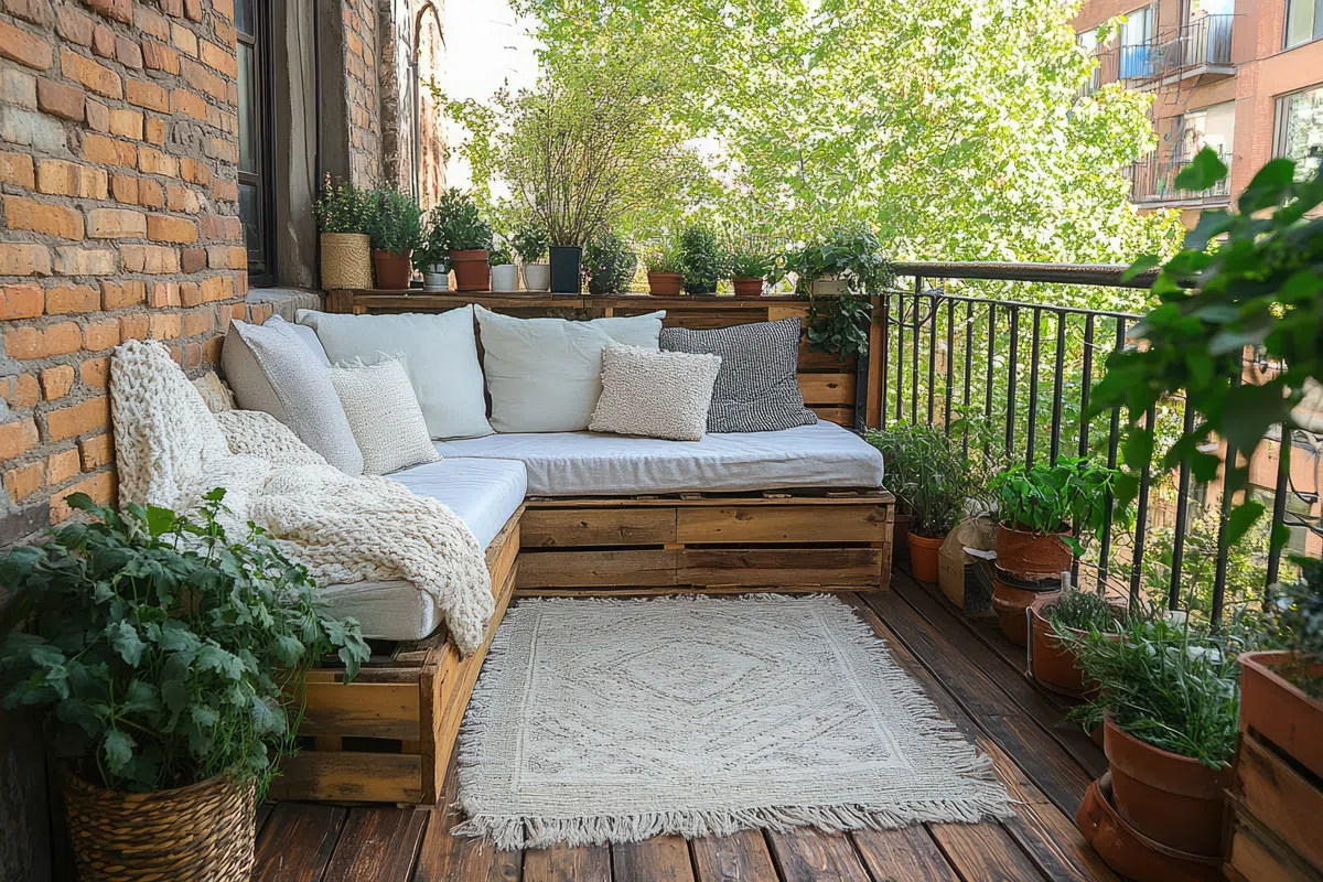 Jak urządzić mały balkon w bloku — sprawdź inspiracje! | Komfort