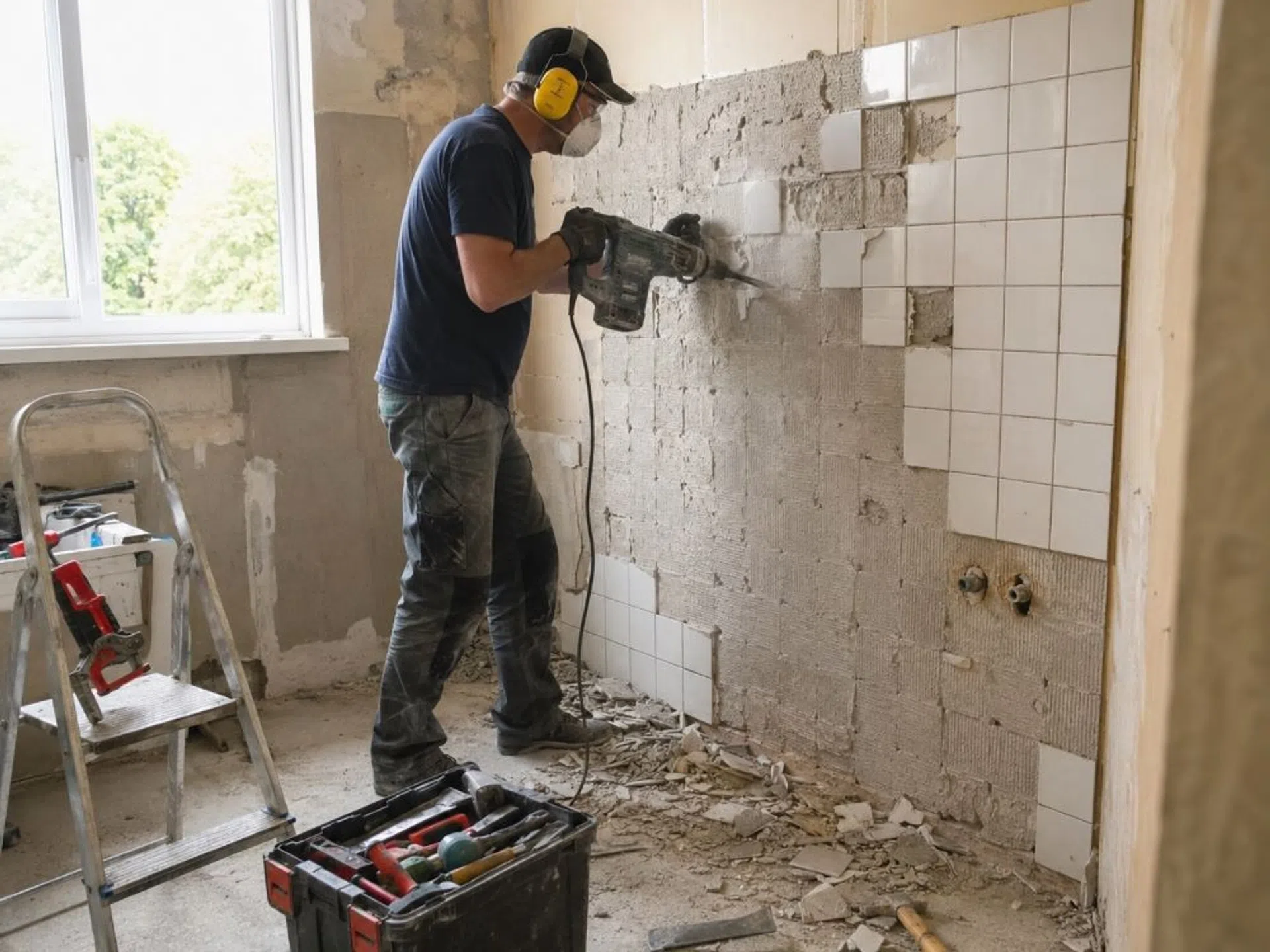 Skuwanie płytek – jak przeprowadzić remont bez zbędnych uszkodzeń?
