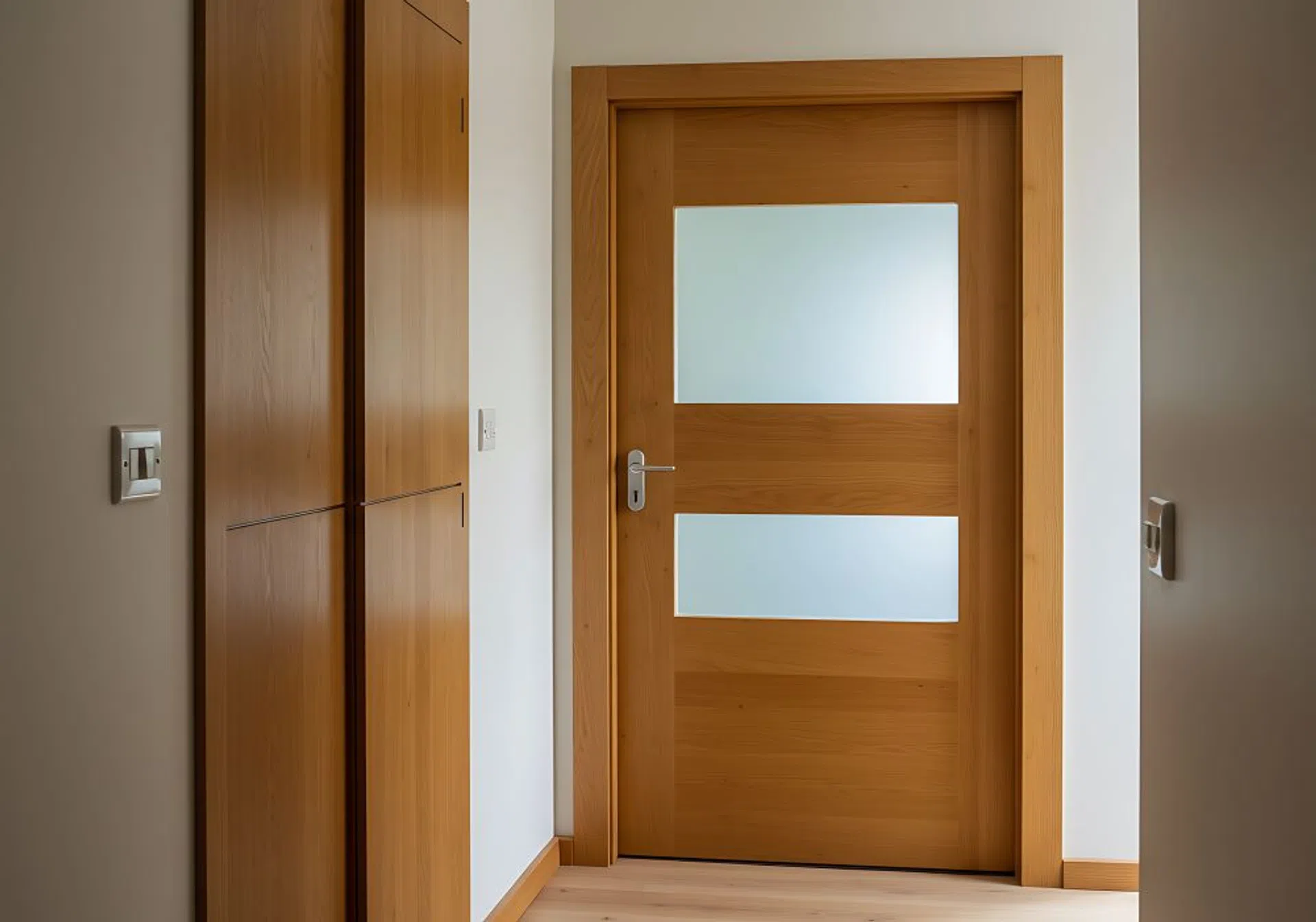 pomysły na stare drzwi z szybą - renowacja