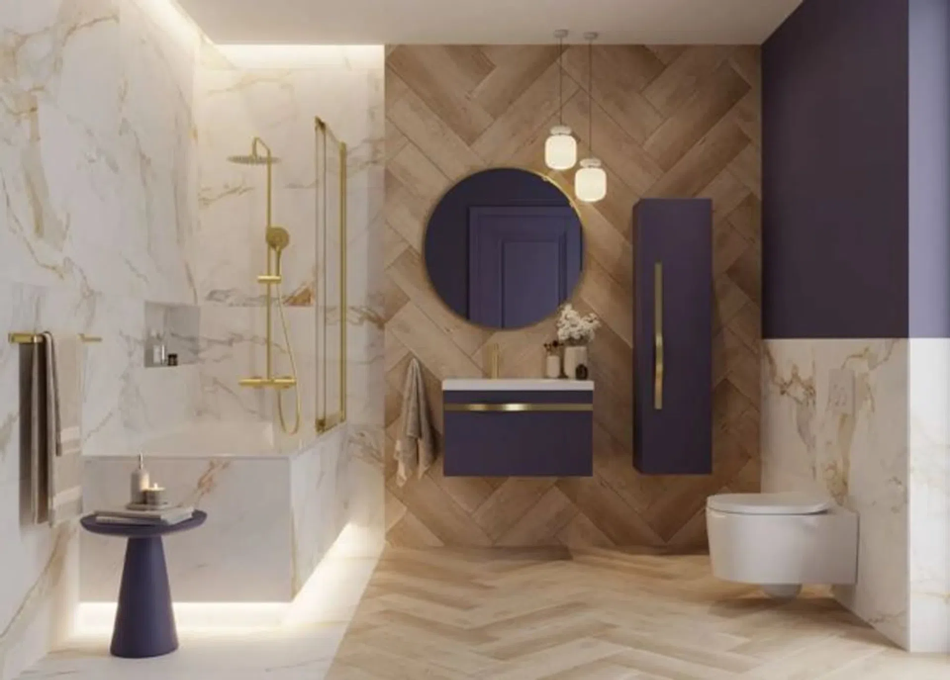 optymalna wysokość umywalki