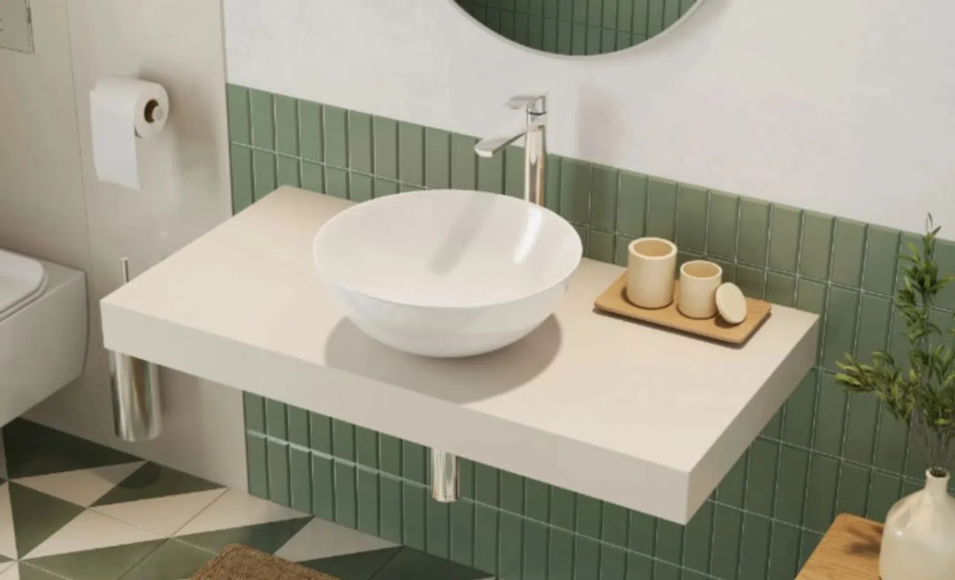 najlepsza bateria do umywalki nablatowej