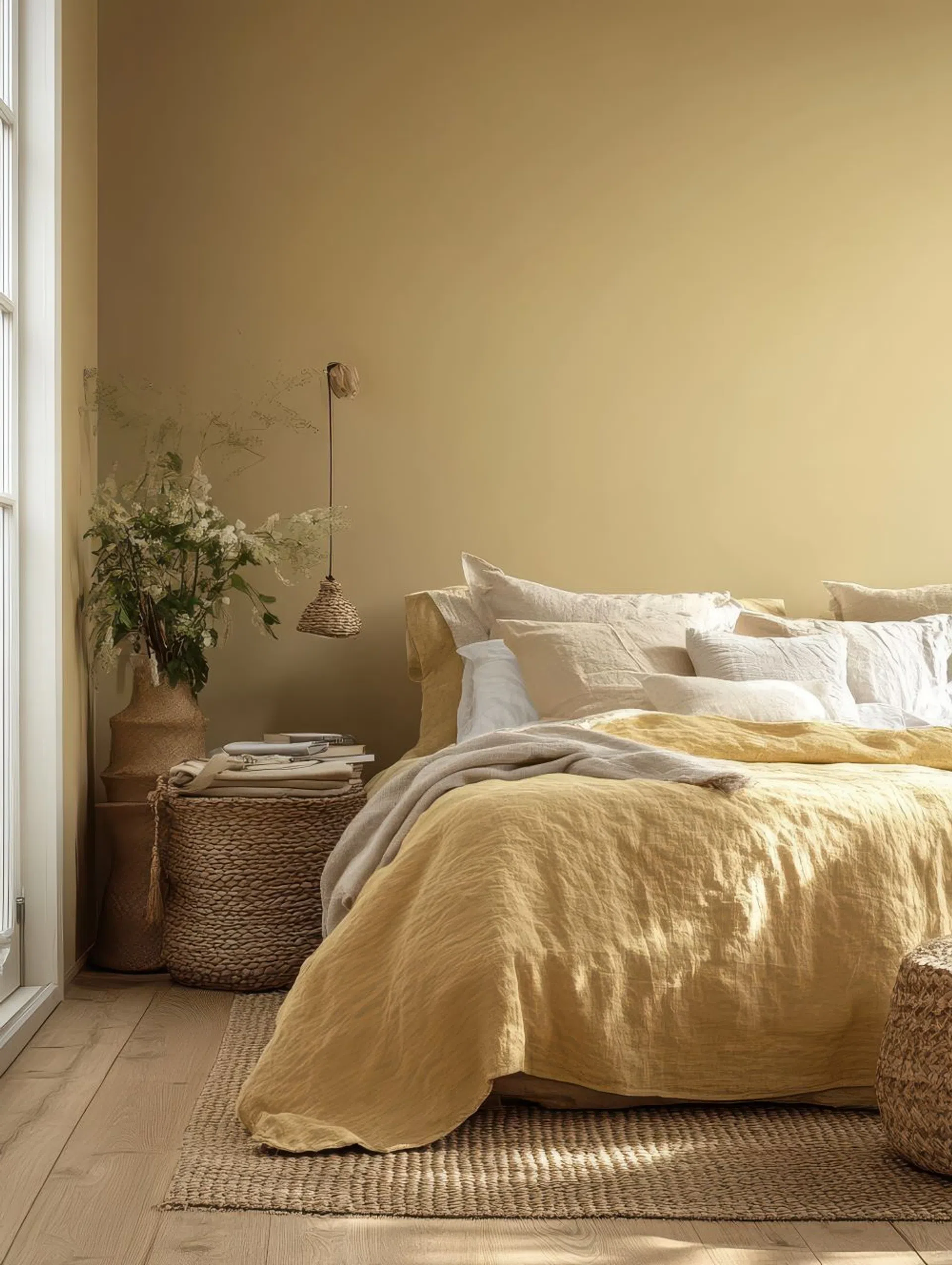 Jaki kolor dywanu do żółtych ścian? Zainspiruj się