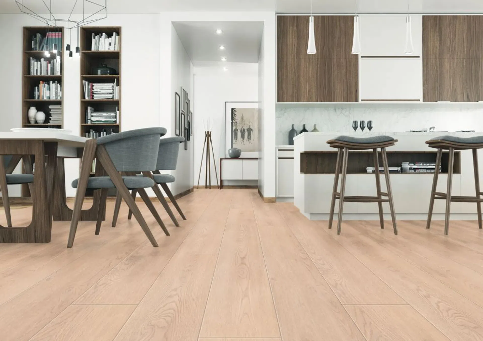 Panele w kuchni – jakie panele podłogowe do kuchni wybrać?