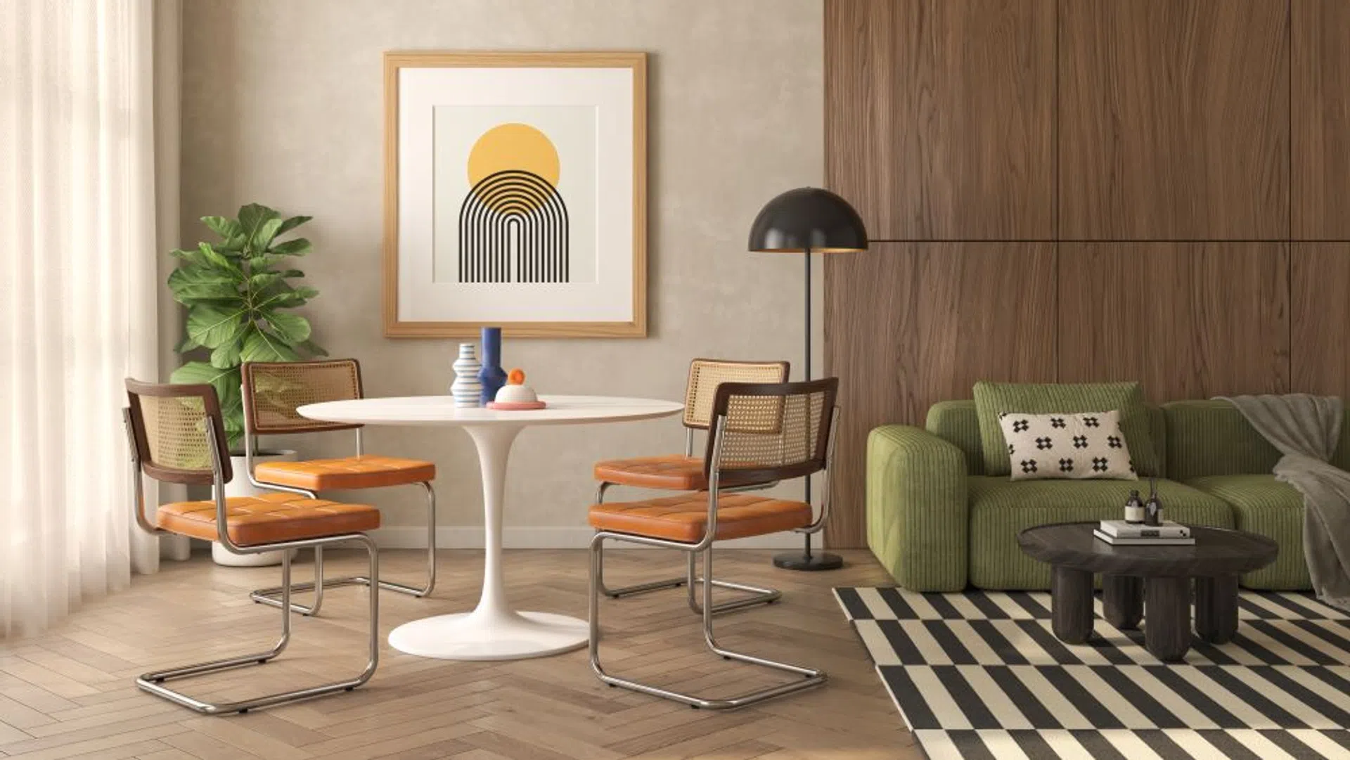 styl bauhaus we wnętrzach