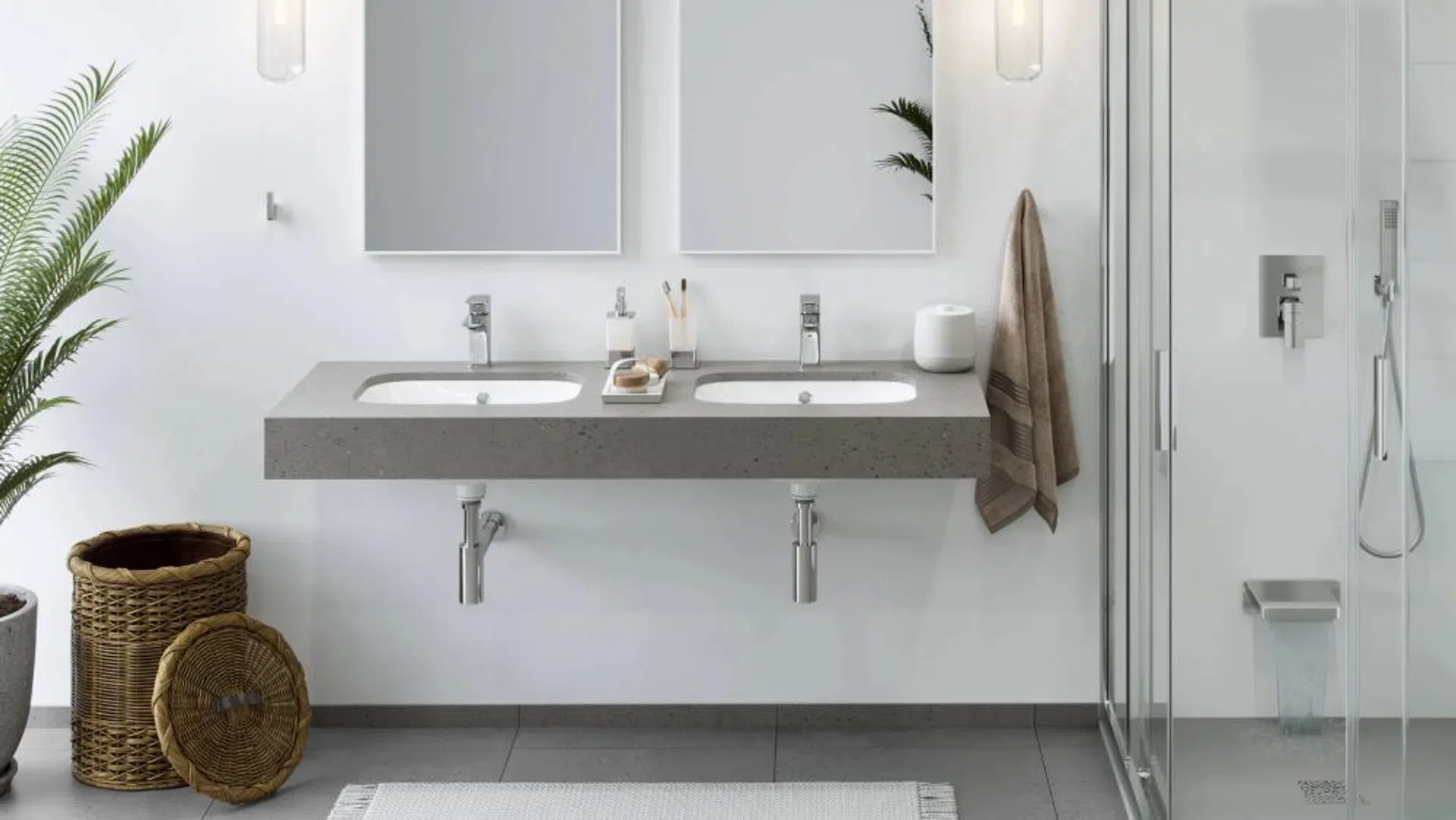 montaż umywalki podblatowej