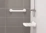 Siedzisko prysznicowe składane Deante Vital biały mat NIV_651A