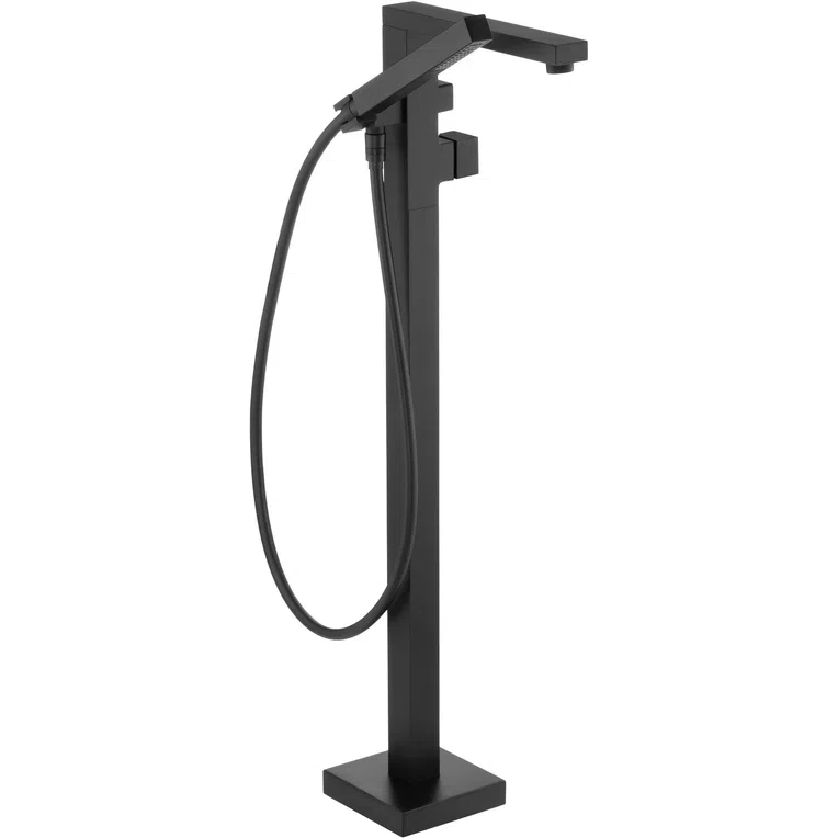 Bateria wannowa wolnostojąca Deante Hiacynt czarny mat BQH_N17M