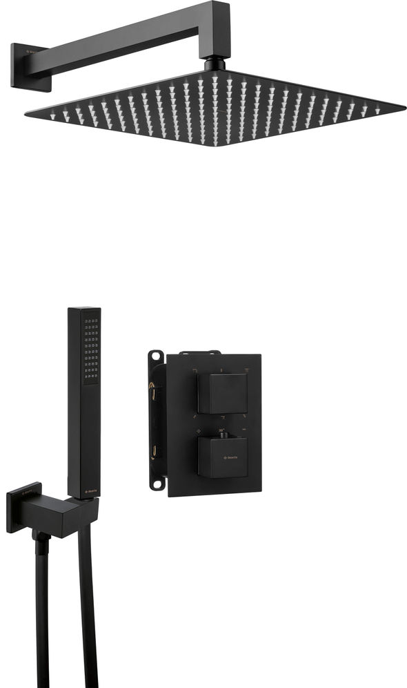 Hotbath Gal thermostatische douche InBouwSet met 2 pushbuttons