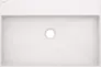 Umywalka nablatowa Deante Correo 60x40 cm prostokątna biały mat CQR_AU6S